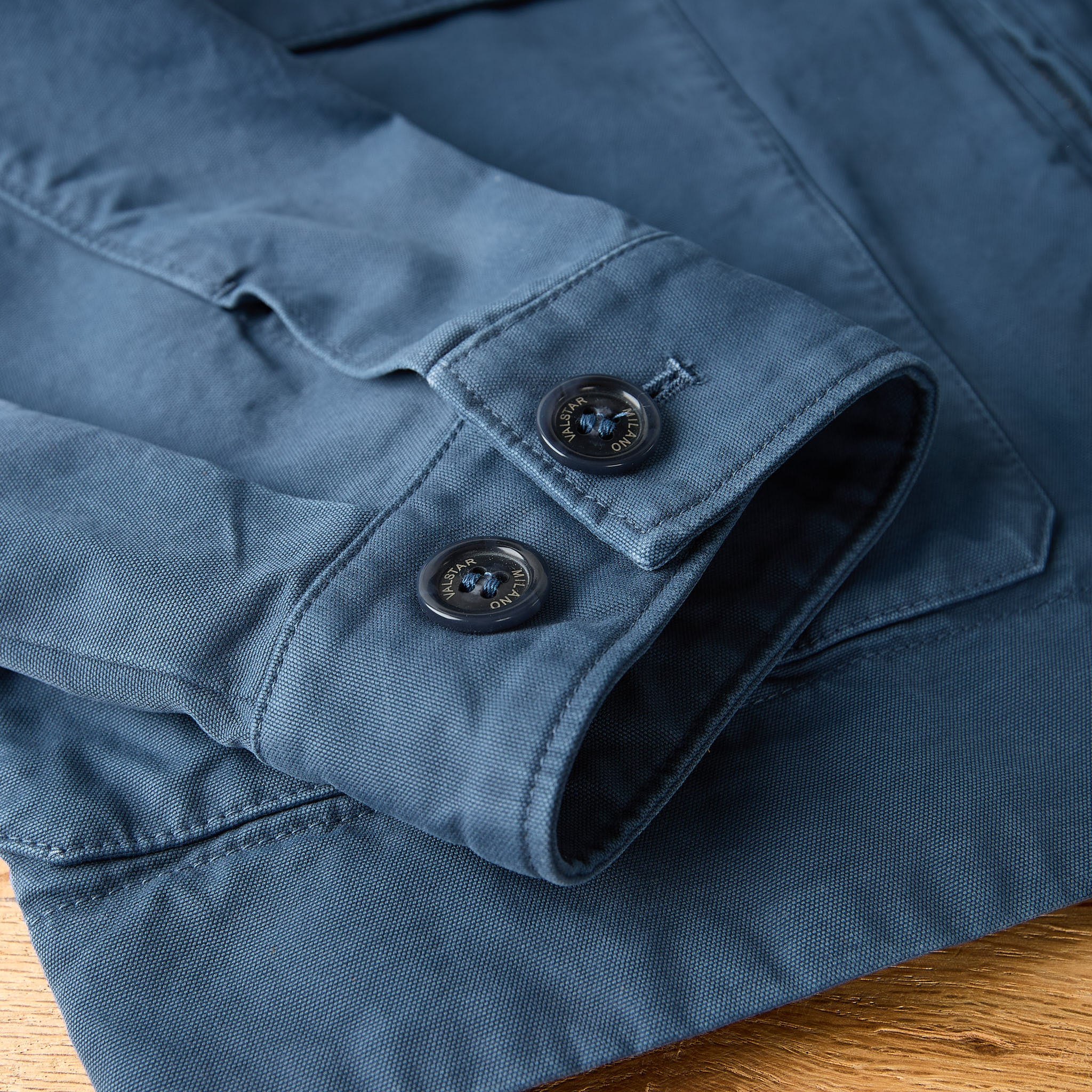 valstar | bob zip work jacket - sunfaded balena – stuf|f-official