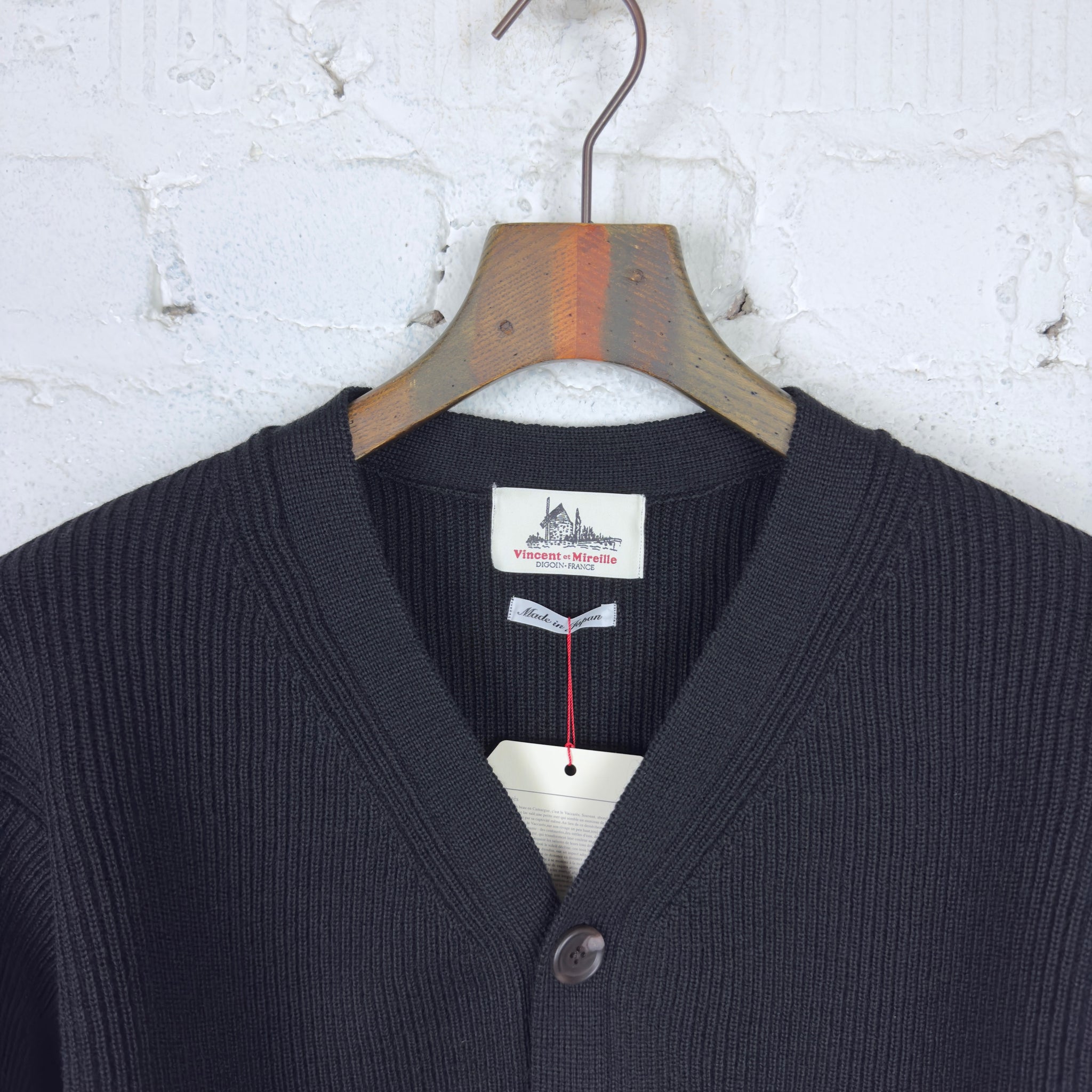 トップス Vincent et Mireille CREW NECK CARDIGAN vincent-et-mireille-v-neck-