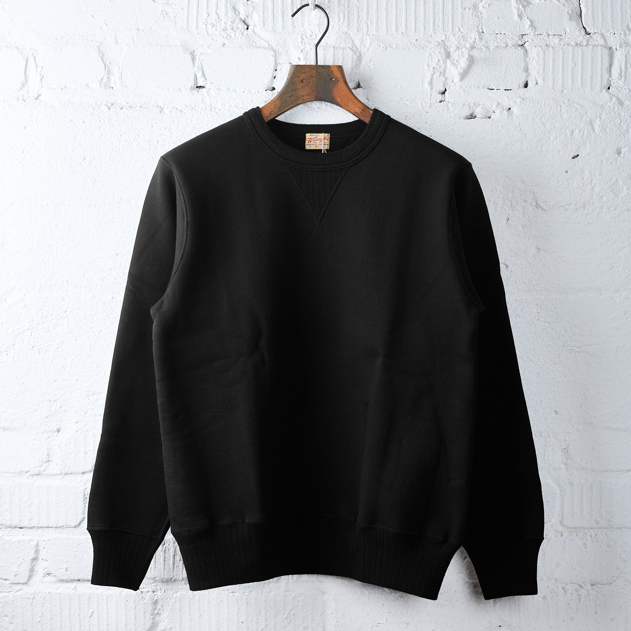 W Vintage Sweat ブラック OVY whitesville | wv67728 heavy sweat shirt - black – stuf|f-official