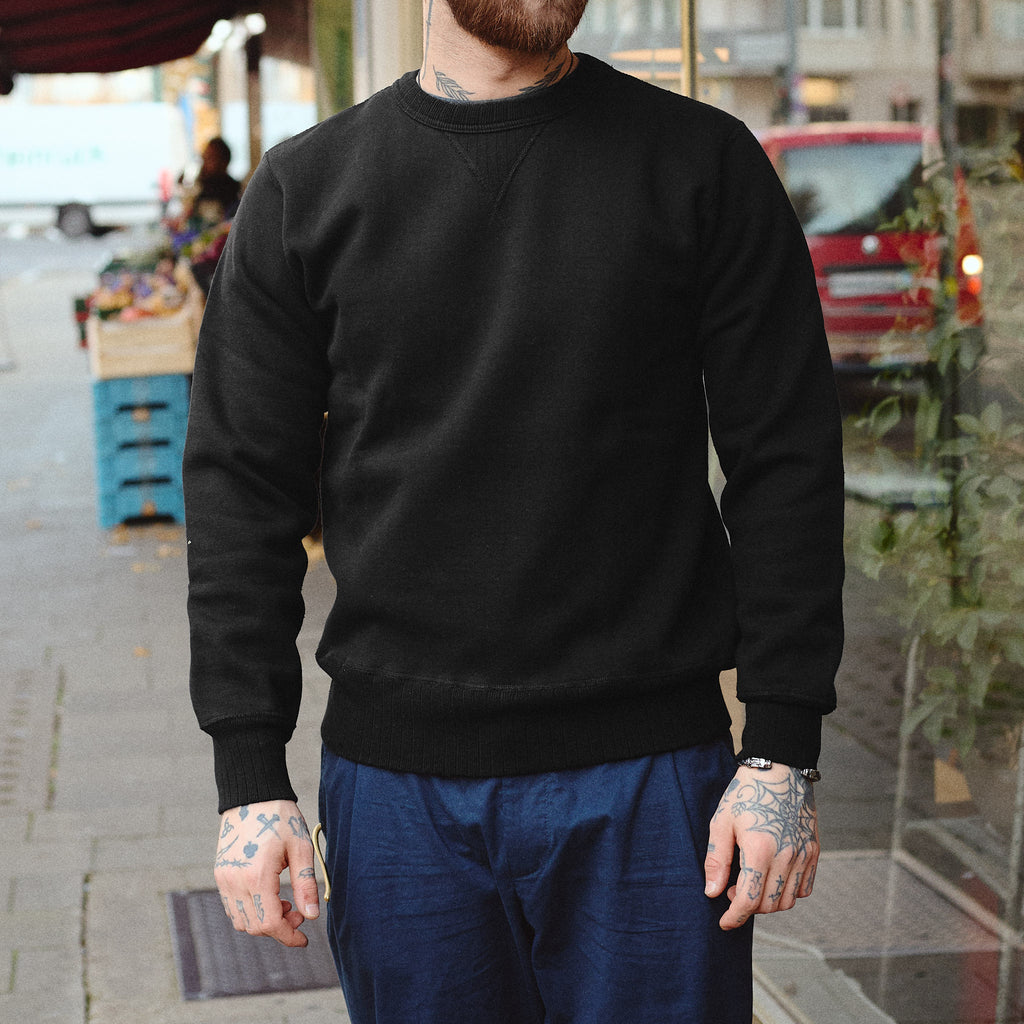 whitesville | wv67728 heavy sweat shirt - black - Bild 2