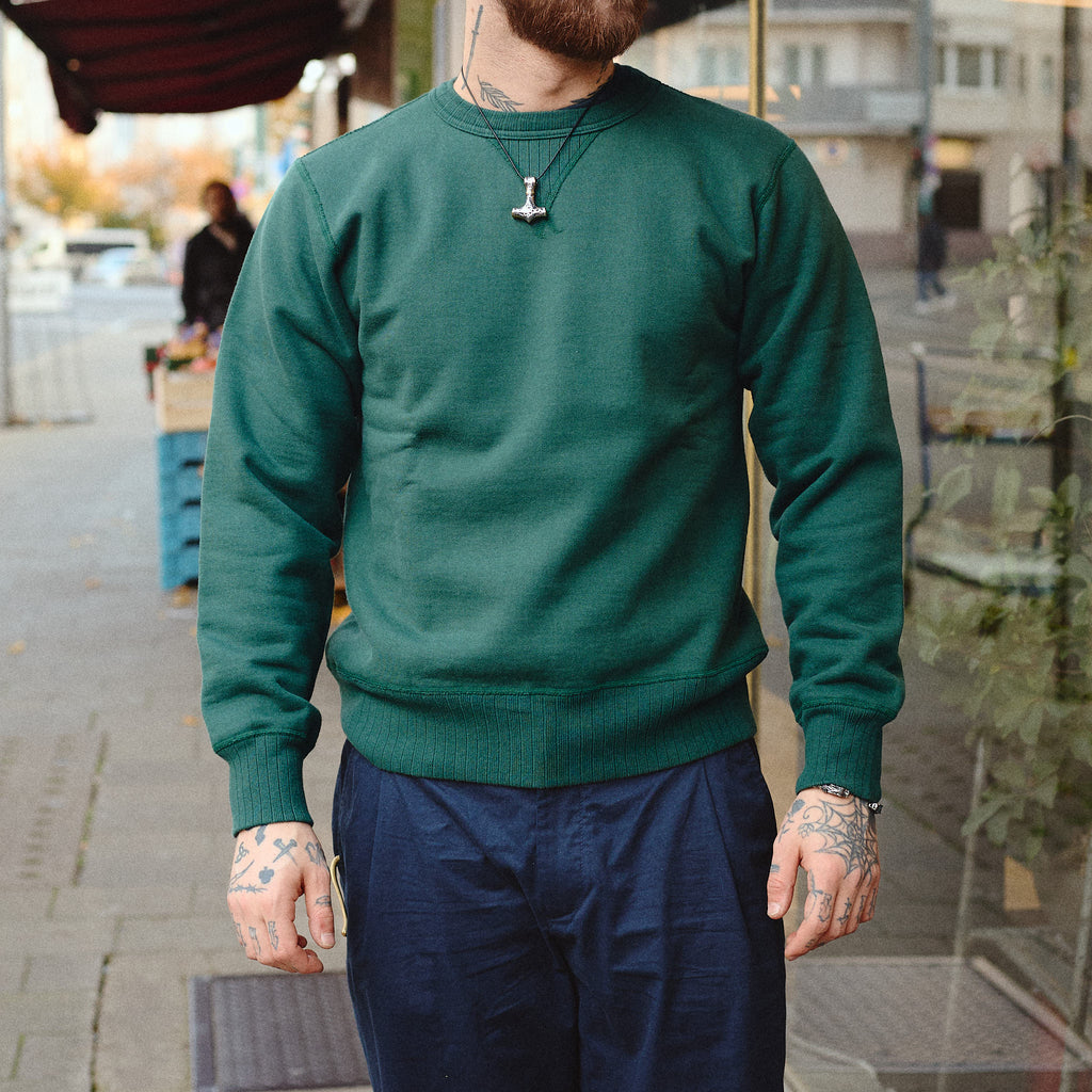 whitesville | wv67728 heavy sweat shirt - green - Bild 2