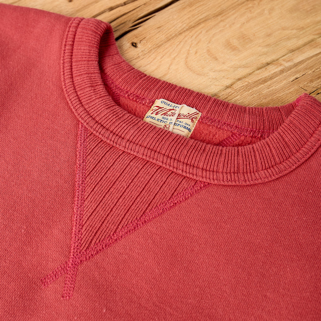 whitesville | wv67728 heavy sweat shirt - red - Bild 4