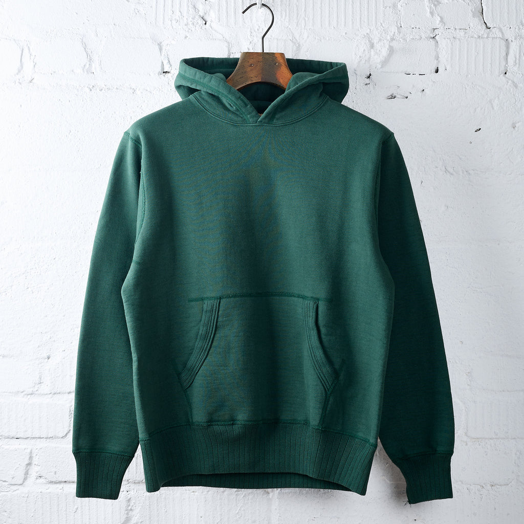 whitesville | wv67729 heavy sweat hooded parka - green