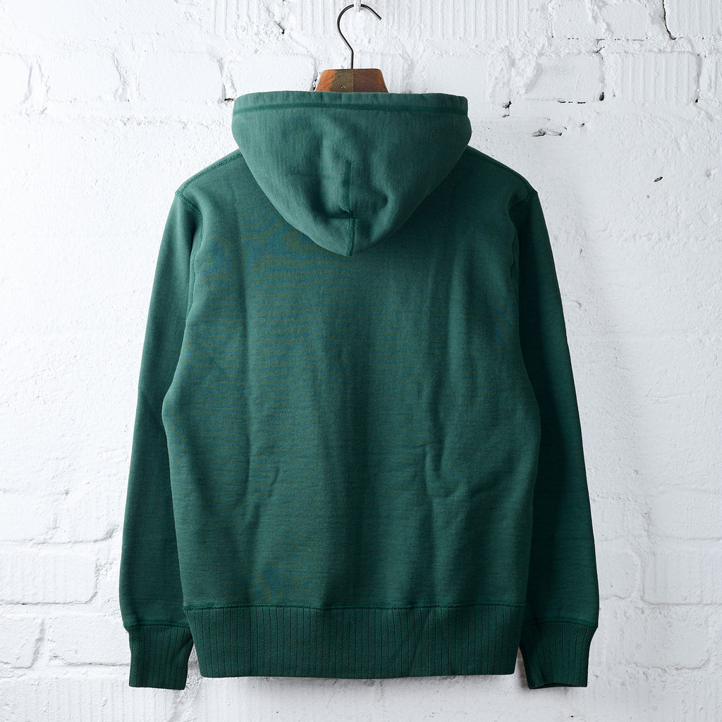 whitesville | wv67729 heavy sweat hooded parka - green - Bild 2