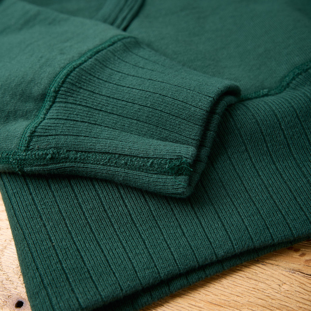 whitesville | wv67729 heavy sweat hooded parka - green - Bild 3