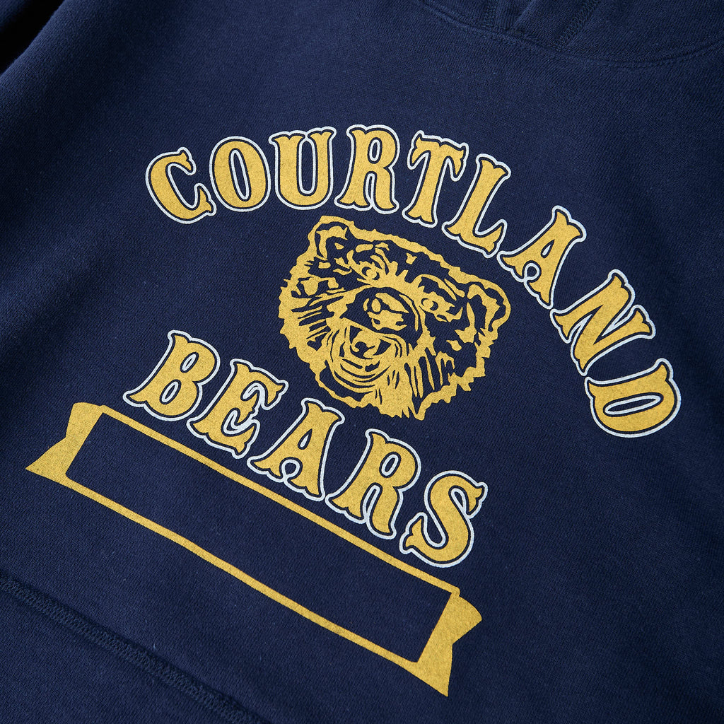 whitesville | wv69616 heavy sweat hooded parka "courtland bears" - navy - Bild 3