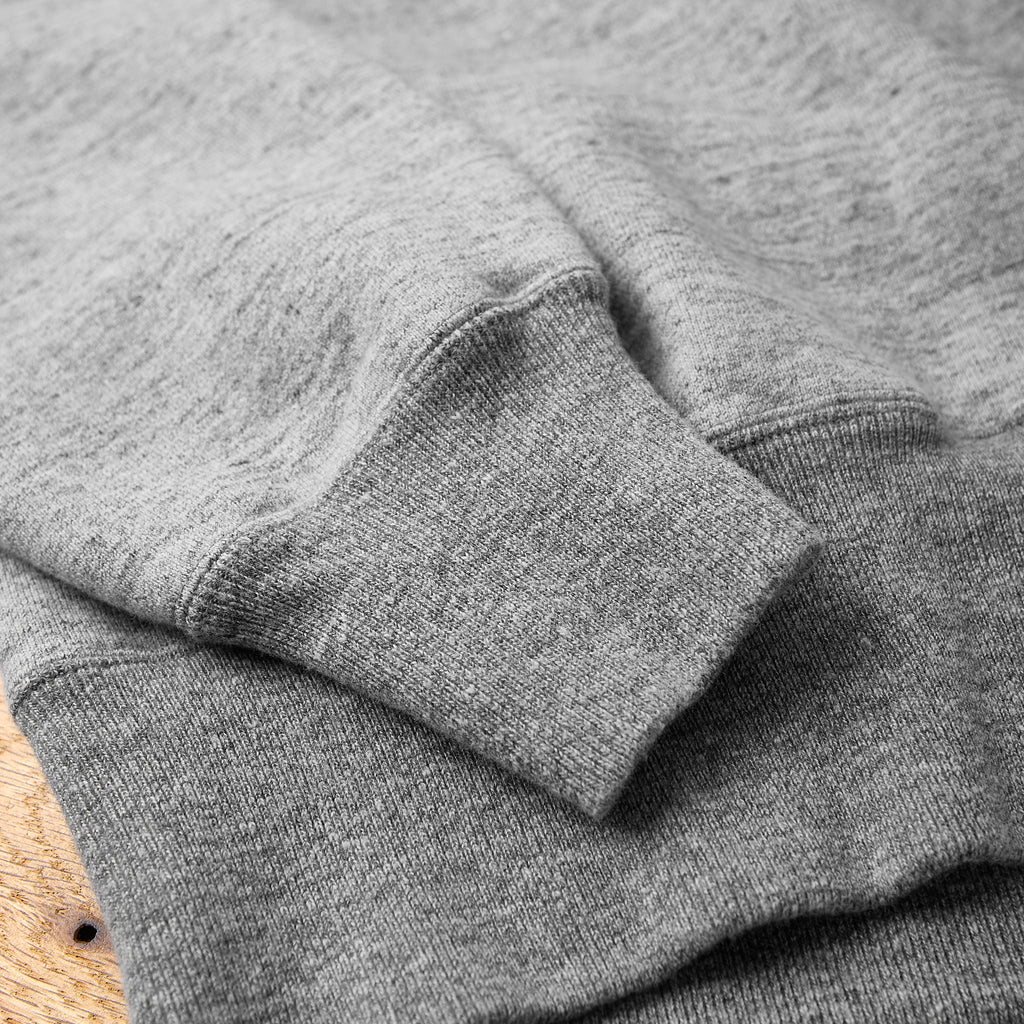 whitesville | wv69617 half zip sweat shirt "monroe" - h.gray - Bild 4