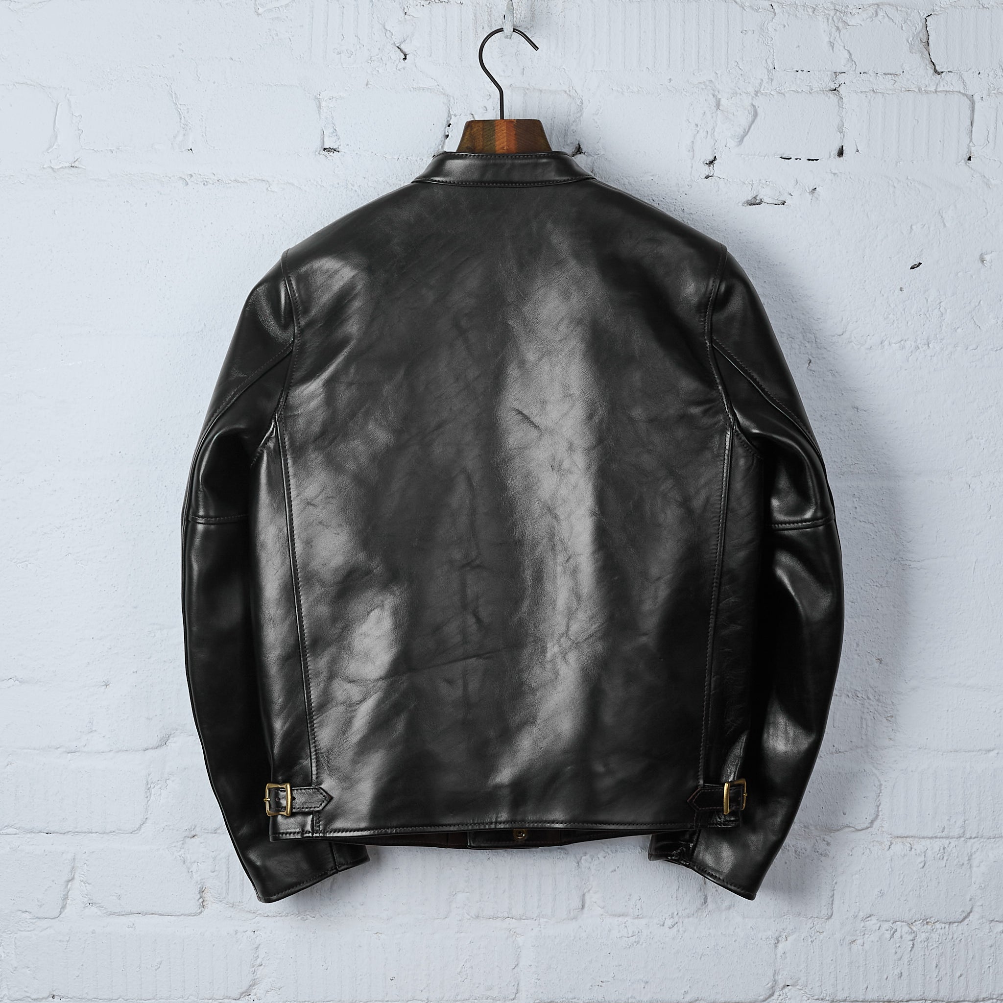 y'2 leather | vintage horse single riders black (hr-01