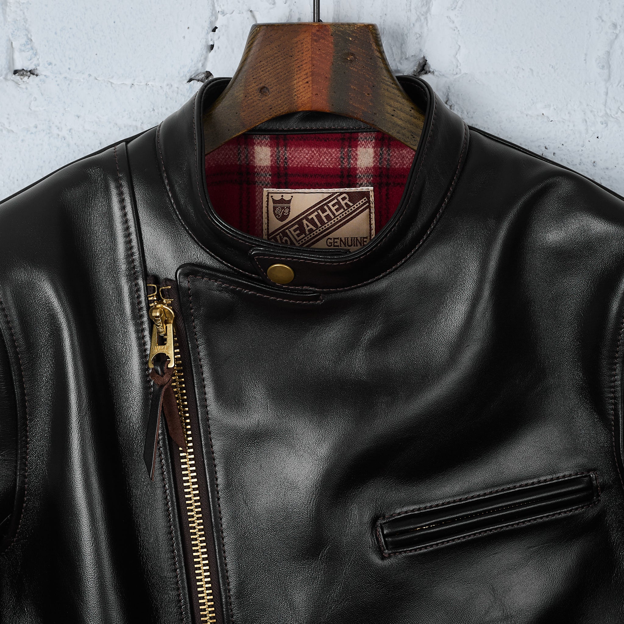 y'2 leather | vintage horse single riders black (hr-01