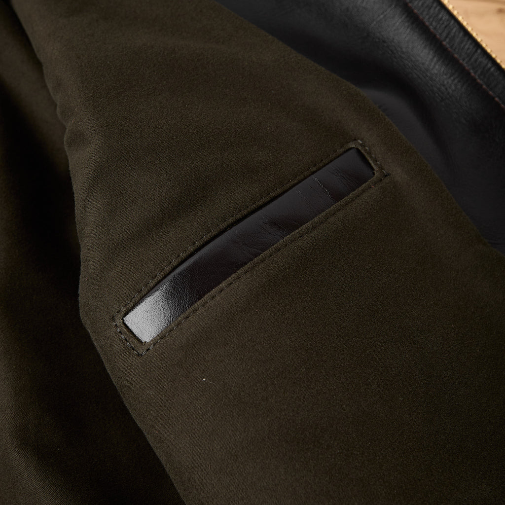 y'2 leather | aniline steer single riders (lsr-42)- black (teacore) - Bild 8