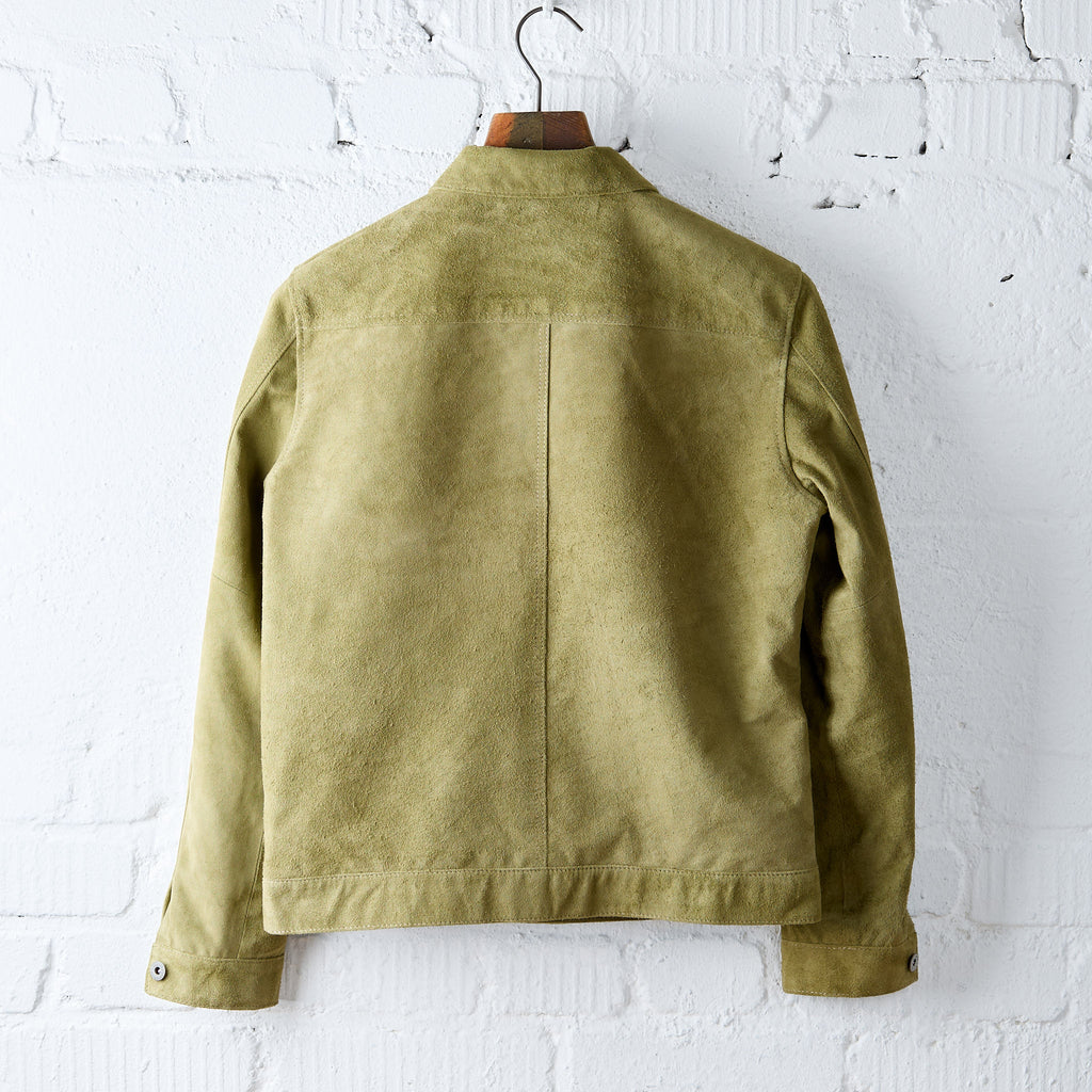 y'2 leather | khaki horse roughout type 1 jacket (hsb-140-t) - Bild 4