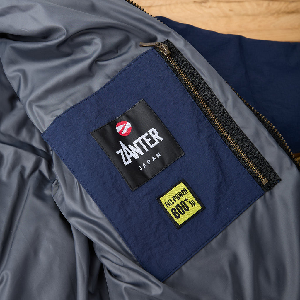zanter | 6740 down parka vintage 1956 - navy - Bild 7