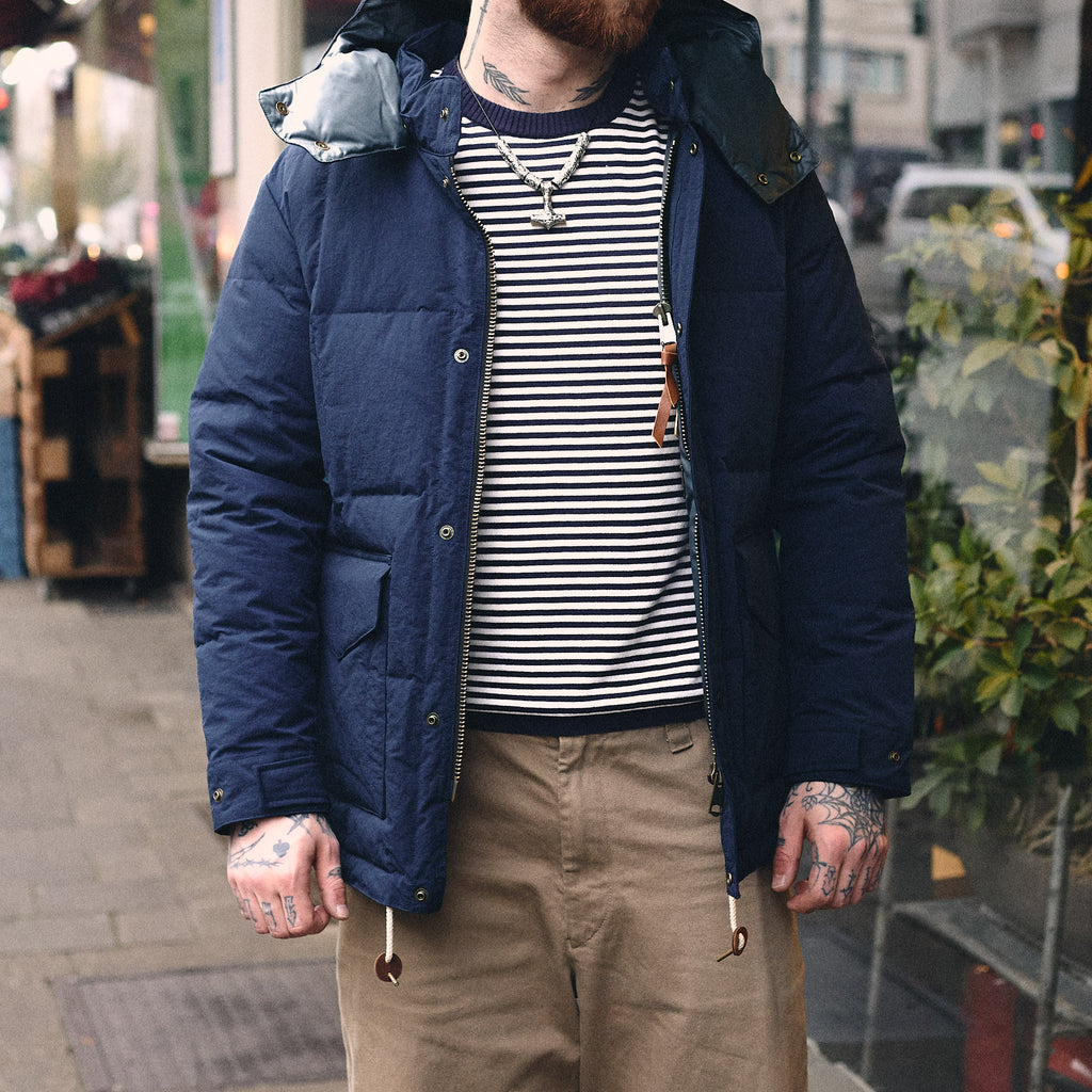 zanter | 6740 down parka vintage 1956 - navy - Bild 2