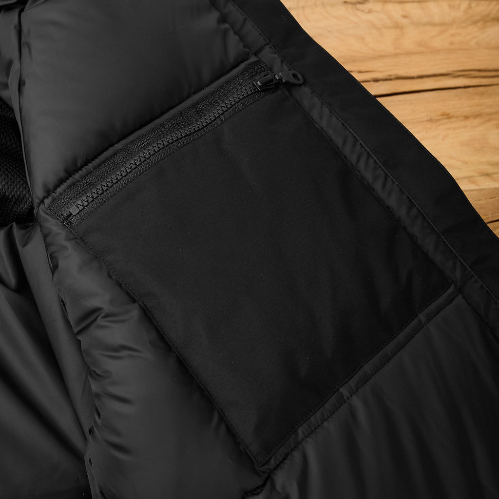 zanter | jp-6720 zanter antarctic research expedition down parka jacket - black - Bild 8