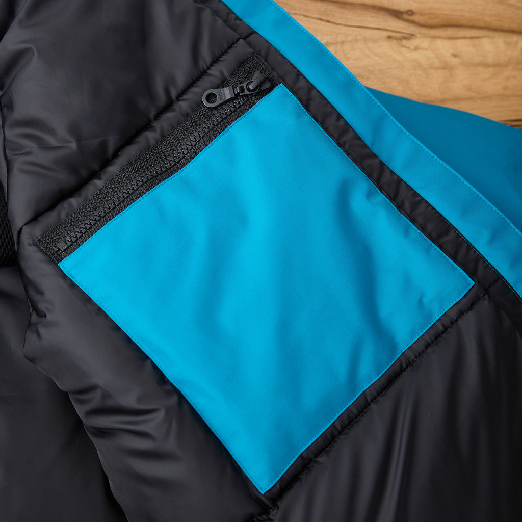 zanter | jp-6720 zanter antarctic research expedition down parka jacket - blue - Bild 8