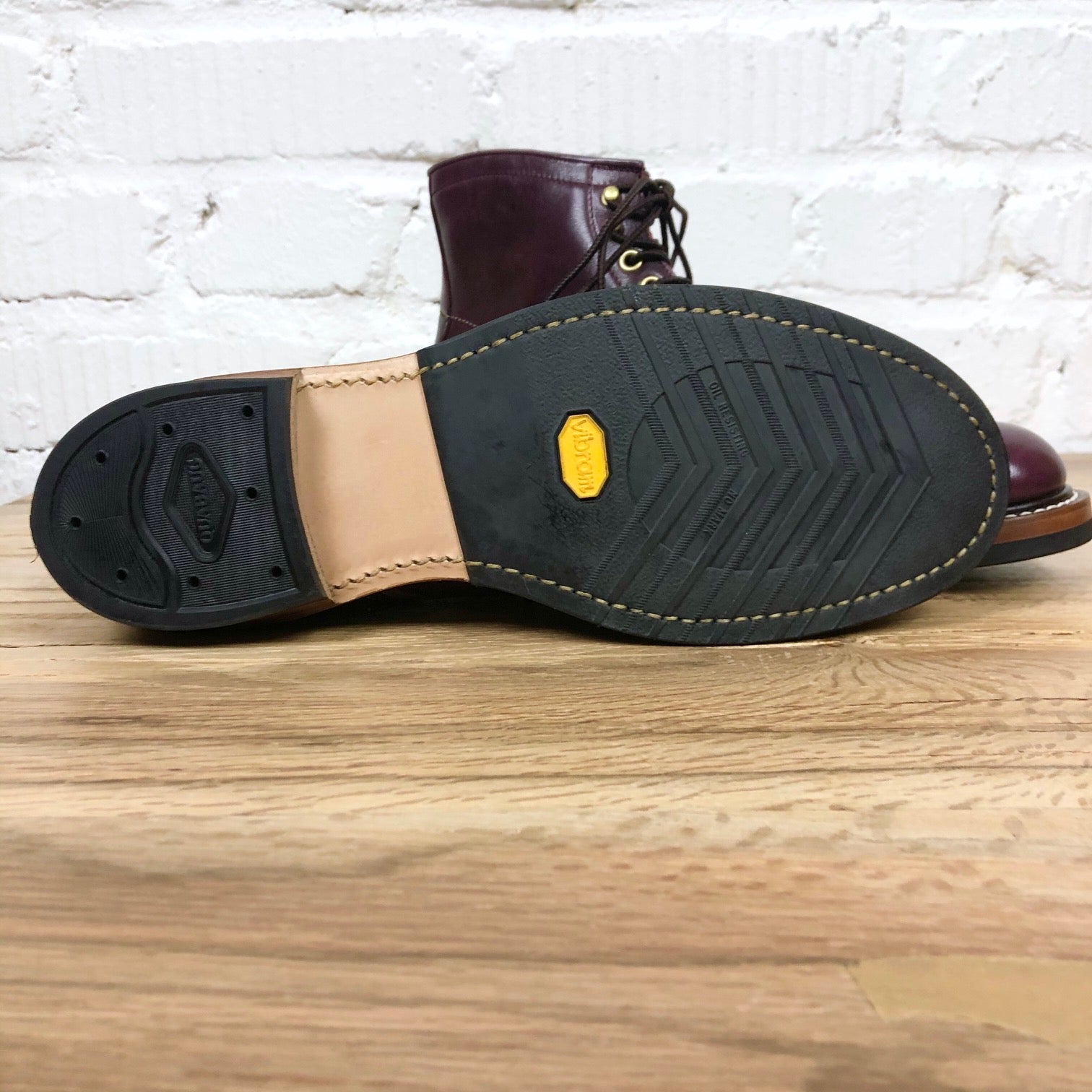 定価80000円ジアボルギーニ LEATHER boots y'2 leather | aniline horse work boots cherry (ls-02) – stuf