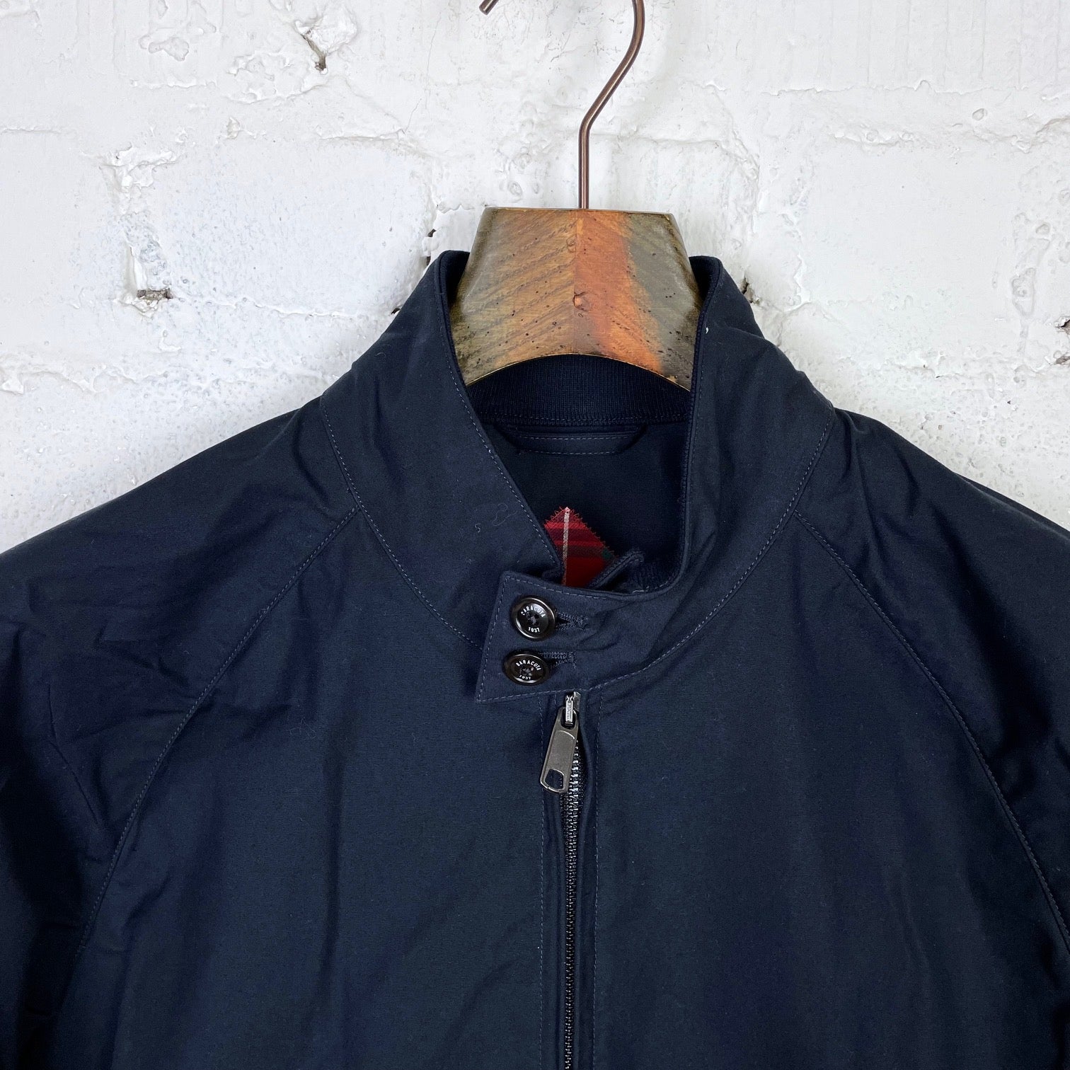 dry wax g9 af dark navy | baracuta | made in bulgaria – stuf|f