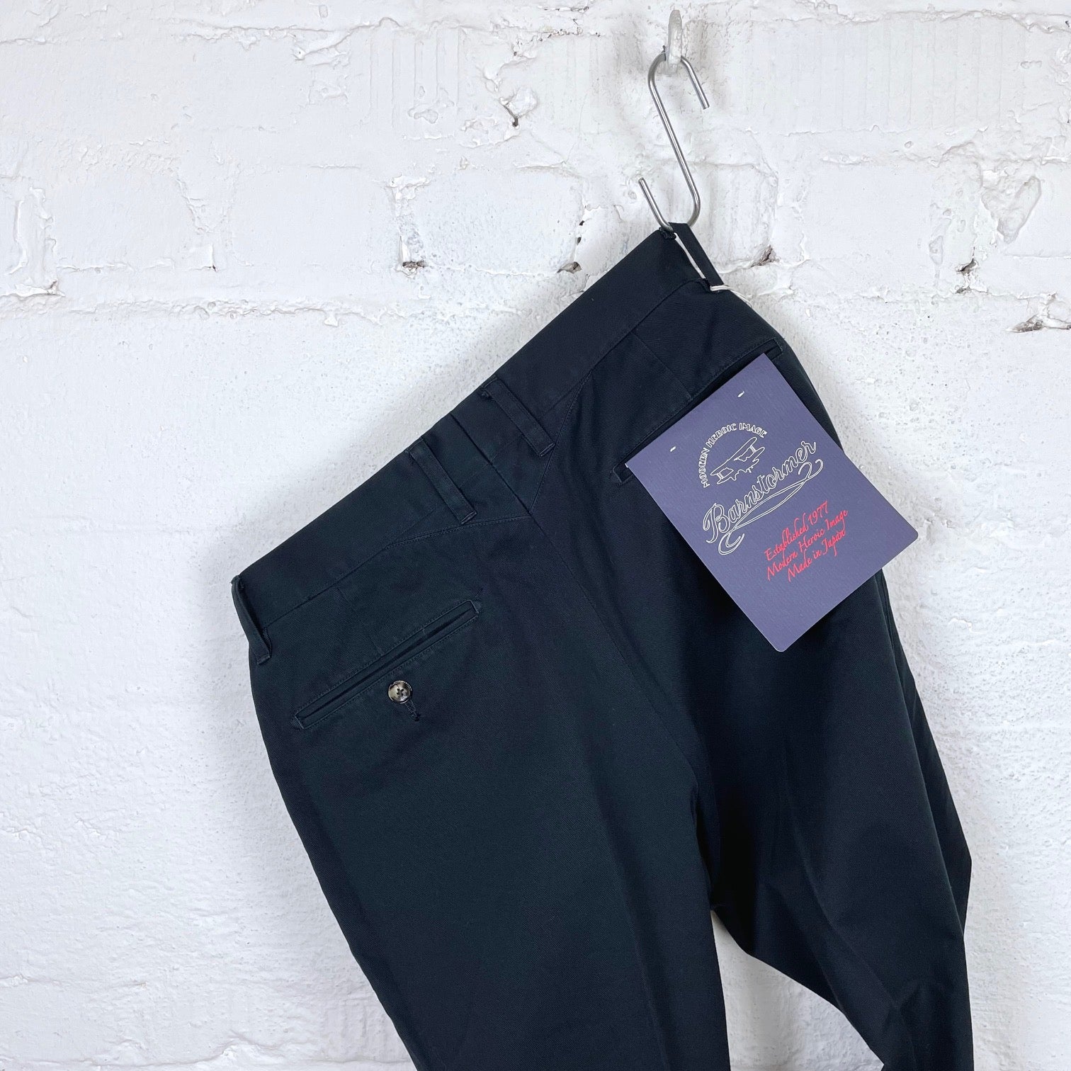 1001p nop dress chinos navy | barnstormer | made in japan – stuf|f