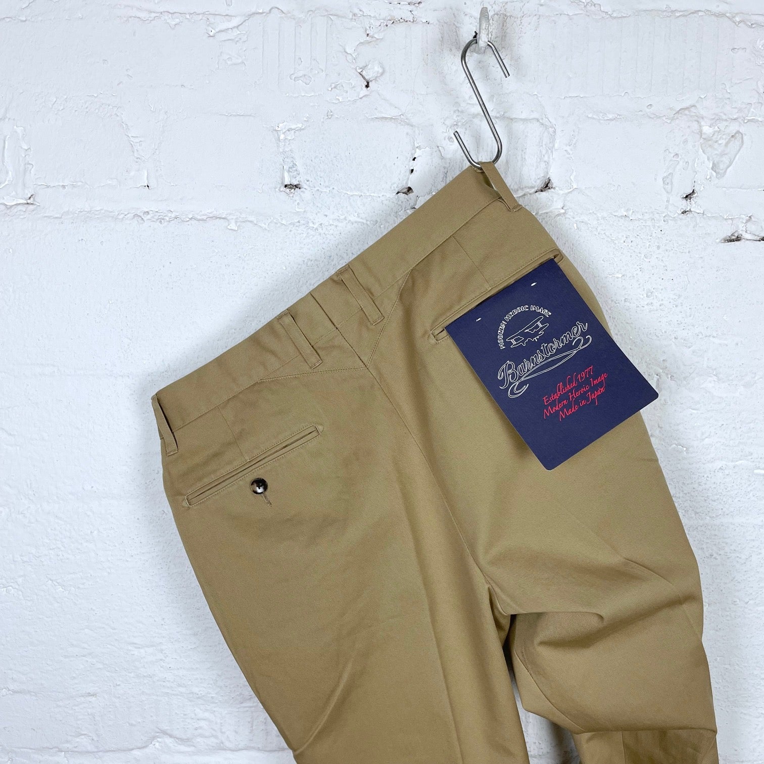 barnstormer | 1002p 2p dress chinos khaki – stuf|f-official
