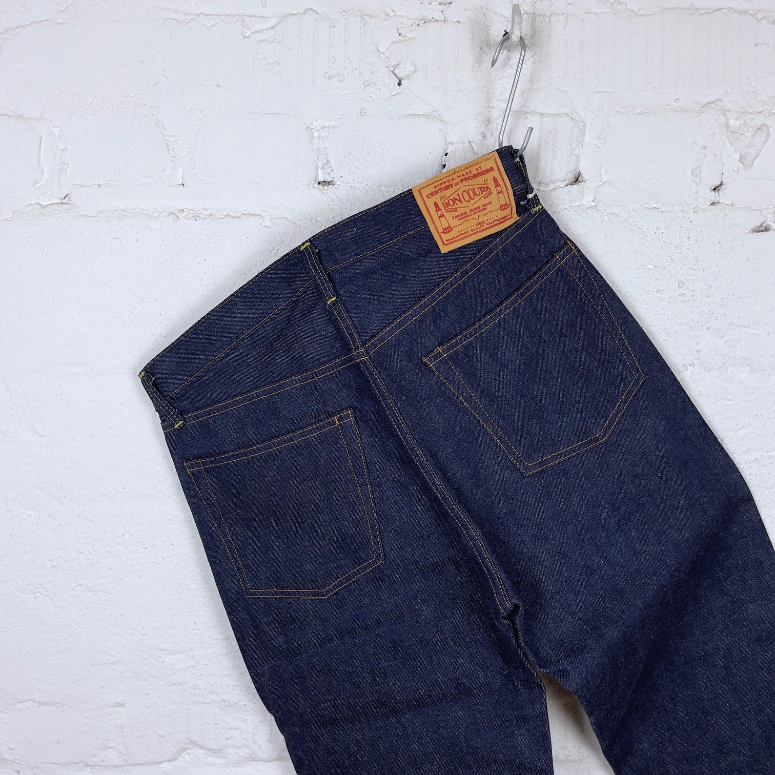 Boncoura Japanese Selvedge Indigo Jeans - '66 Straight Lightly-Tapered Leg