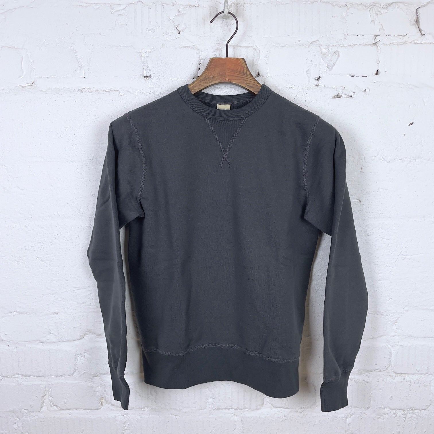 buzz rickson's | 13oz plain sweatshirt - black – stuf|f-official