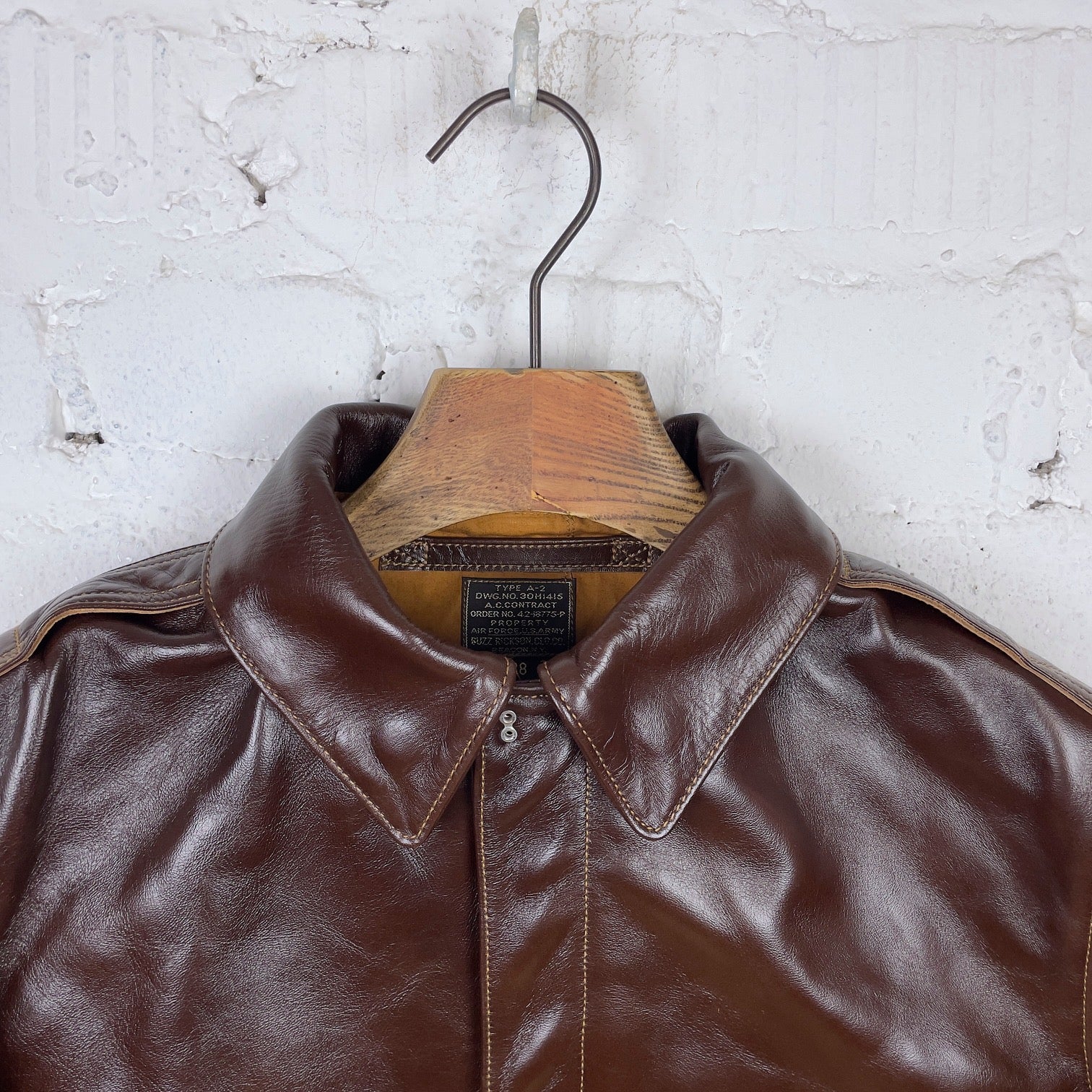 a-2 42-18775p (no stencil) | buzz rickson's | made in japan – stuf