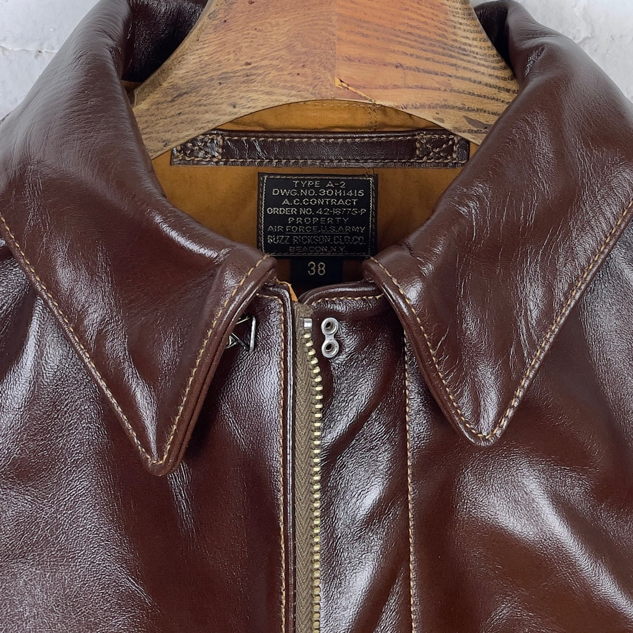 a-2 42-18775p (no stencil) | buzz rickson's | made in japan – stuf