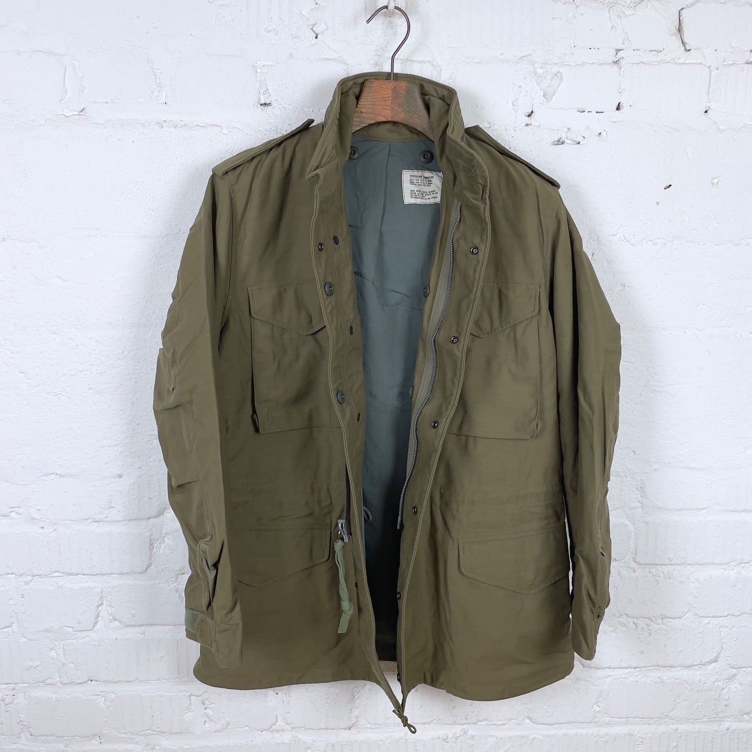 buzz rickson's | br11702 m-65 field jacket - olive drab – stuf|f-official