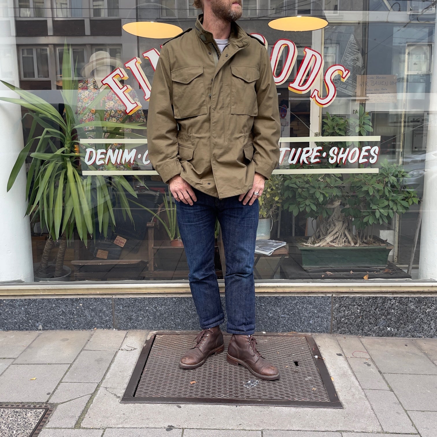 buzz rickson's br11702 m-65 field jacket olive drab