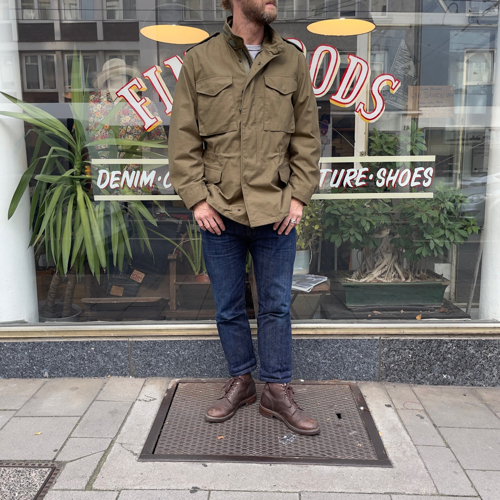 buzz rickson's | br11702 m-65 field jacket - olive drab – stuf|f-official