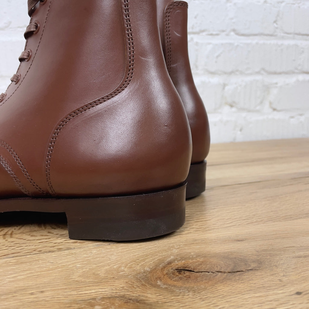 clinch | yeager boots cn-s - brown horsebutt