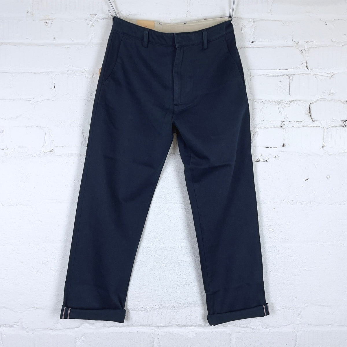 fortela | main 00144 blue chino trousers blue – stuf|f-official