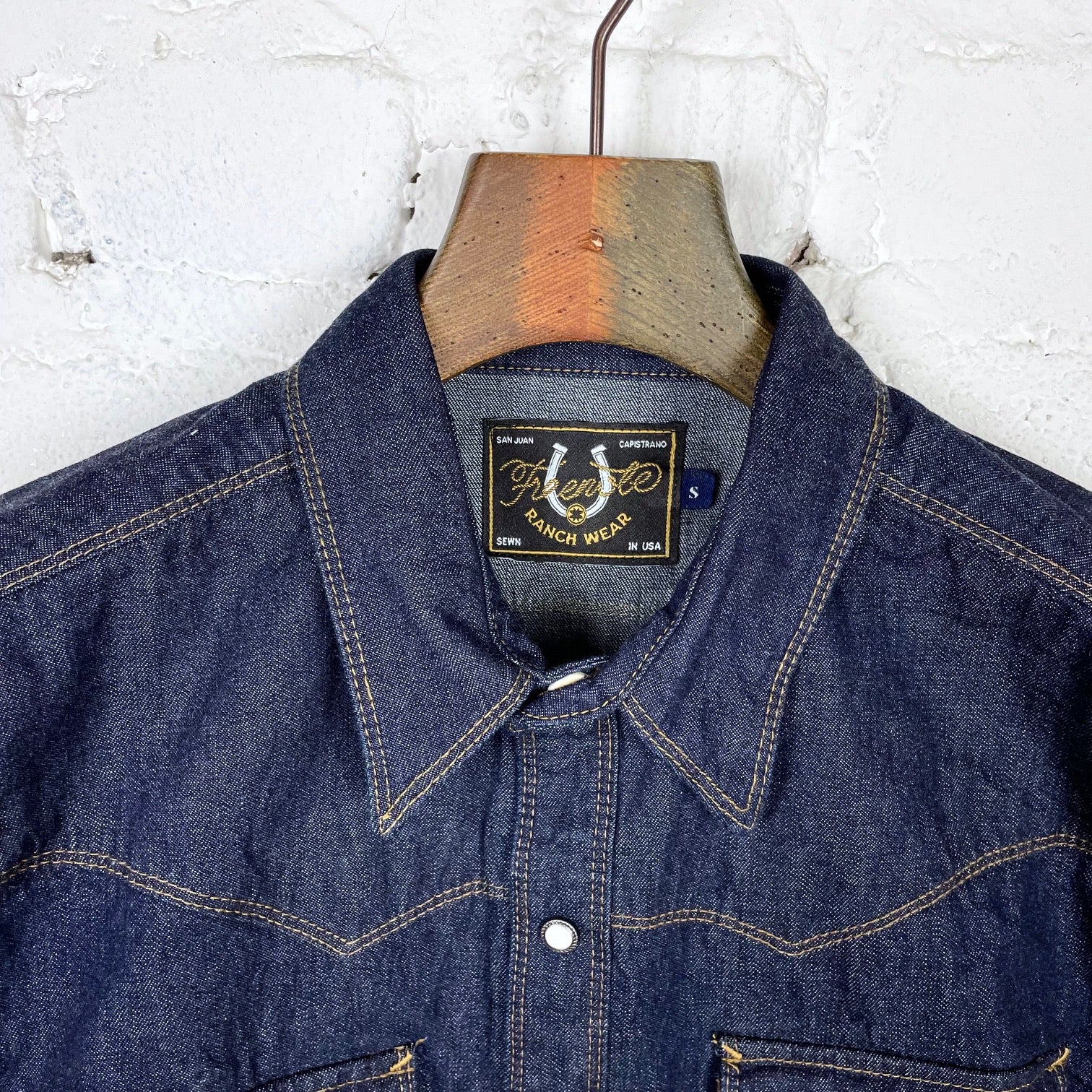 freenote cloth | calico shirt 9oz indigo – stuf|f-official