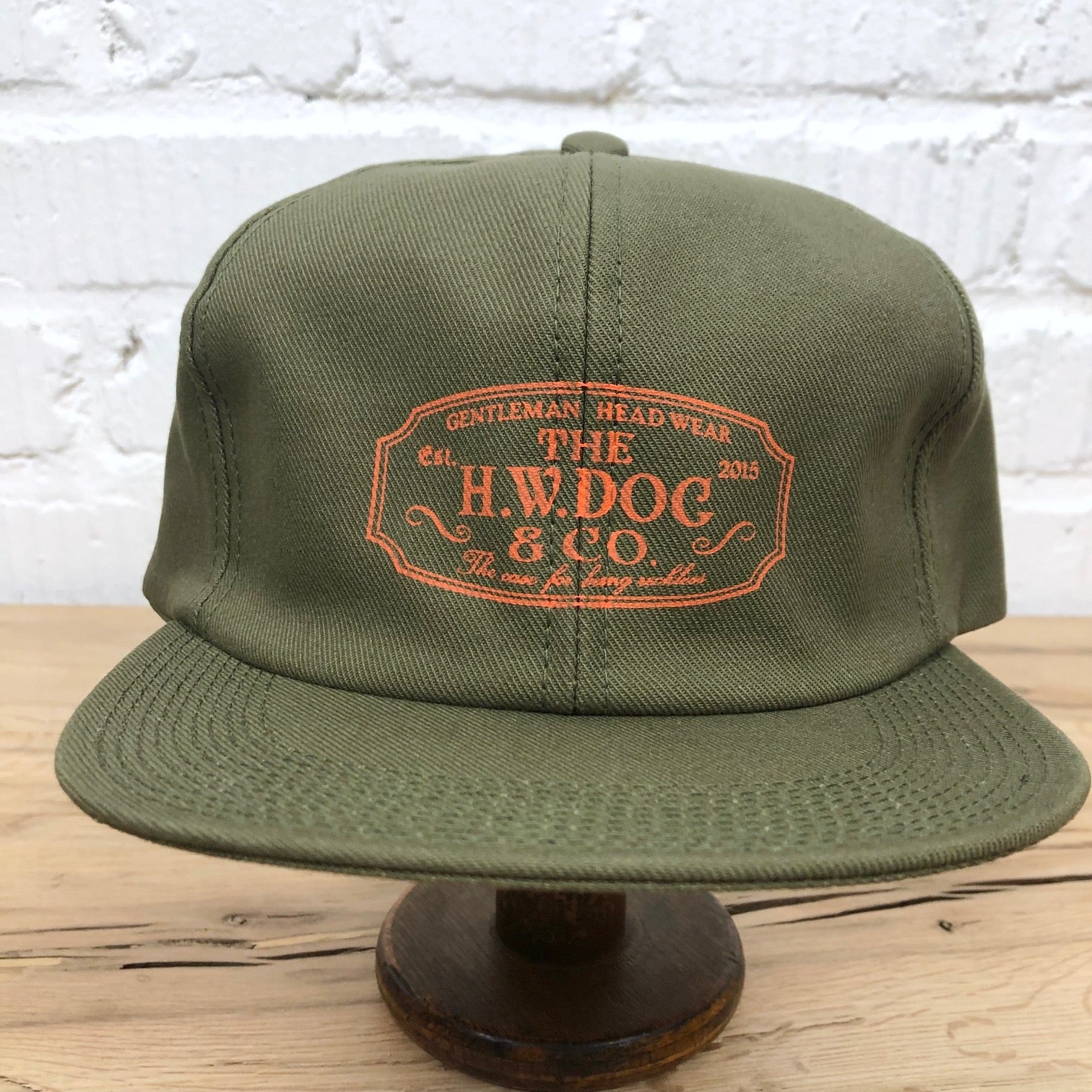 trucker cap olive | h.w. dog & co. | made in japan – stuf|f-official