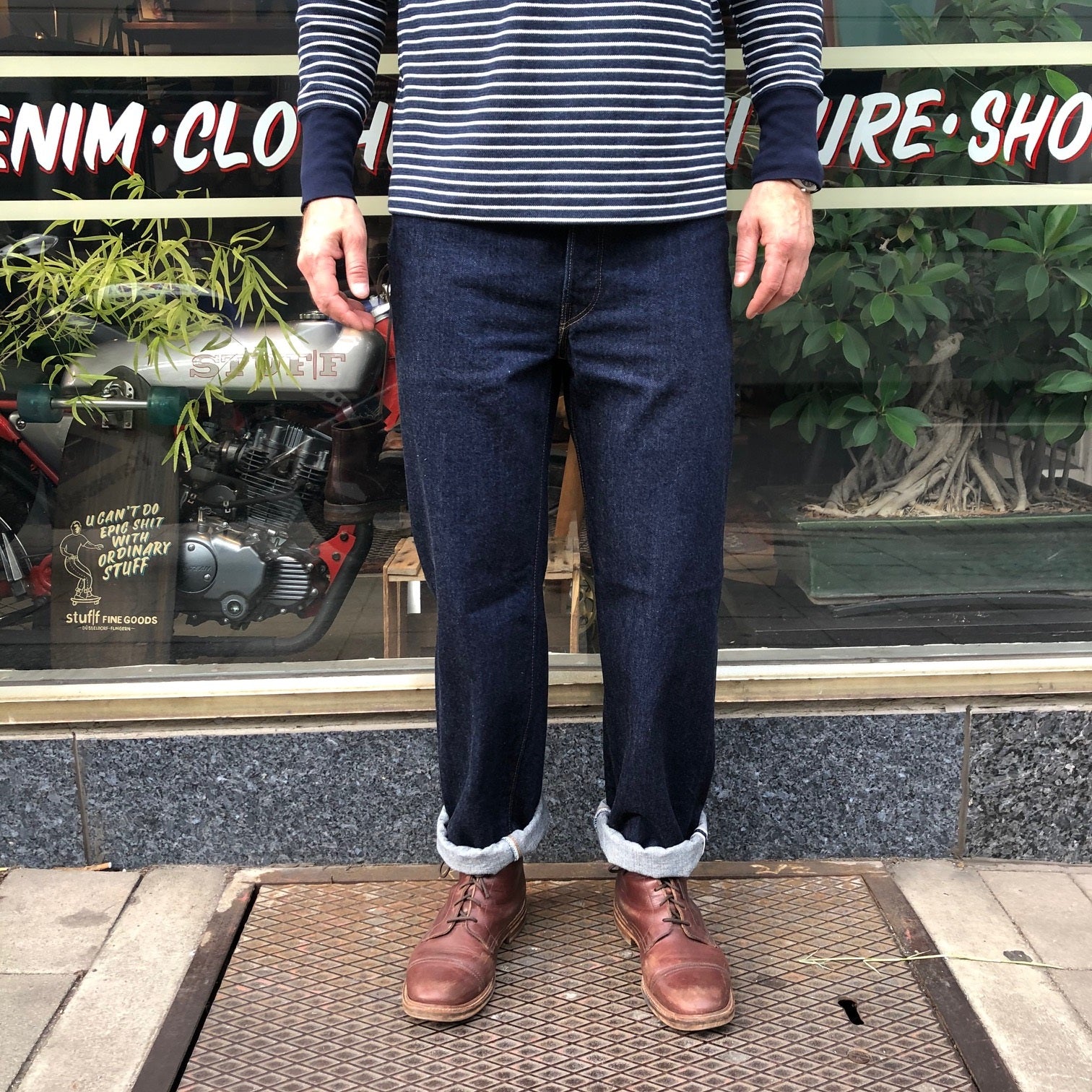 jelado 'age of longing' 301xx denim jean one wash – stuf|f-official