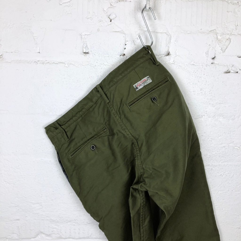 Japanese striped linen/cotton drawstring lounge pants – Left Field NYC