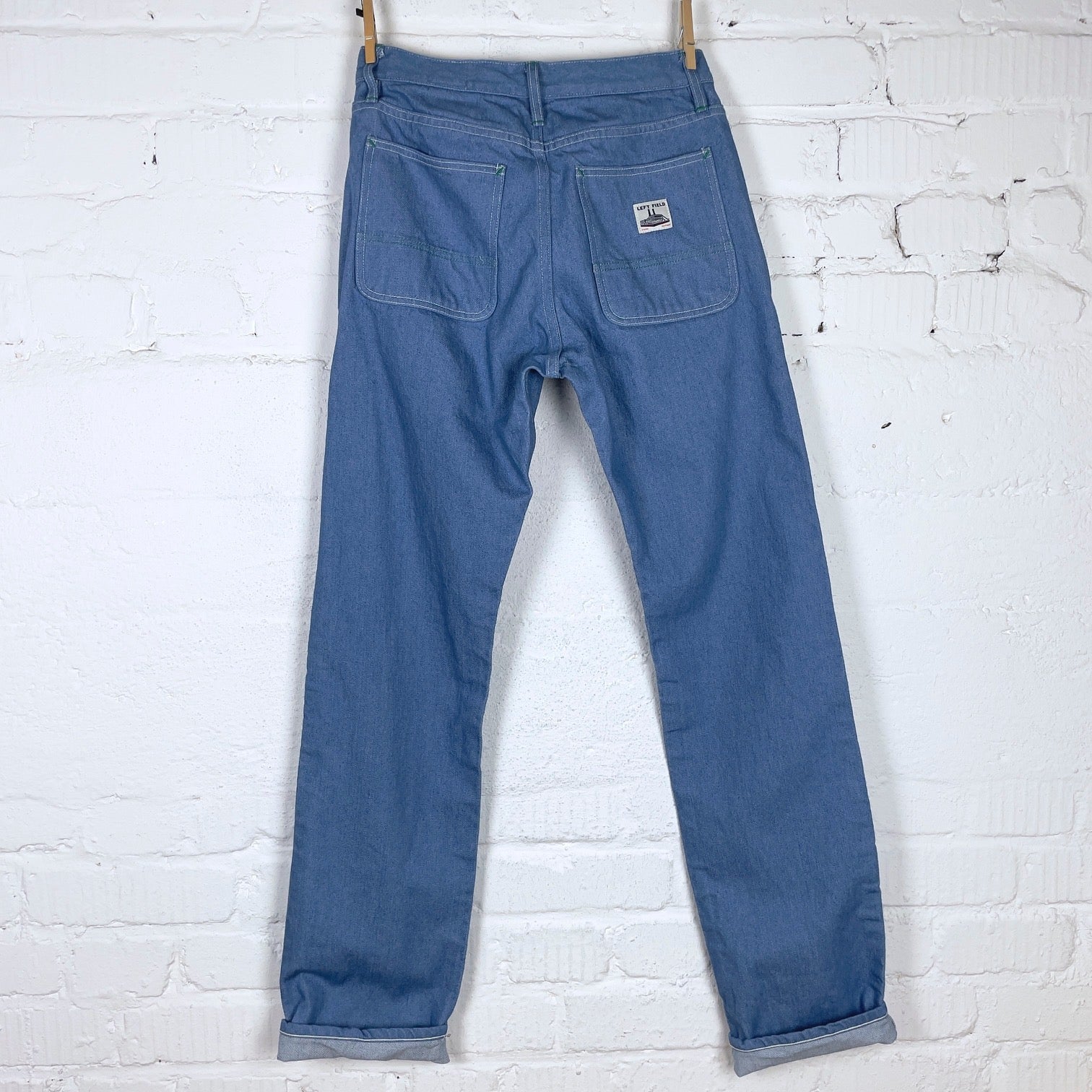 70's rodeo blue mt vernon work uniform denim | left field nyc