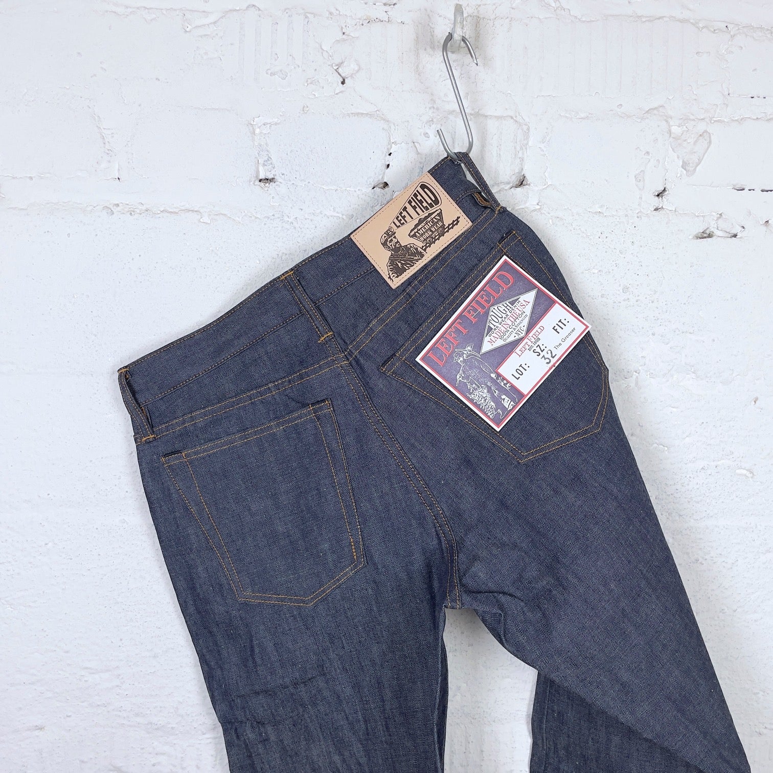 Left Field Denim greaser 11.5oz japanese