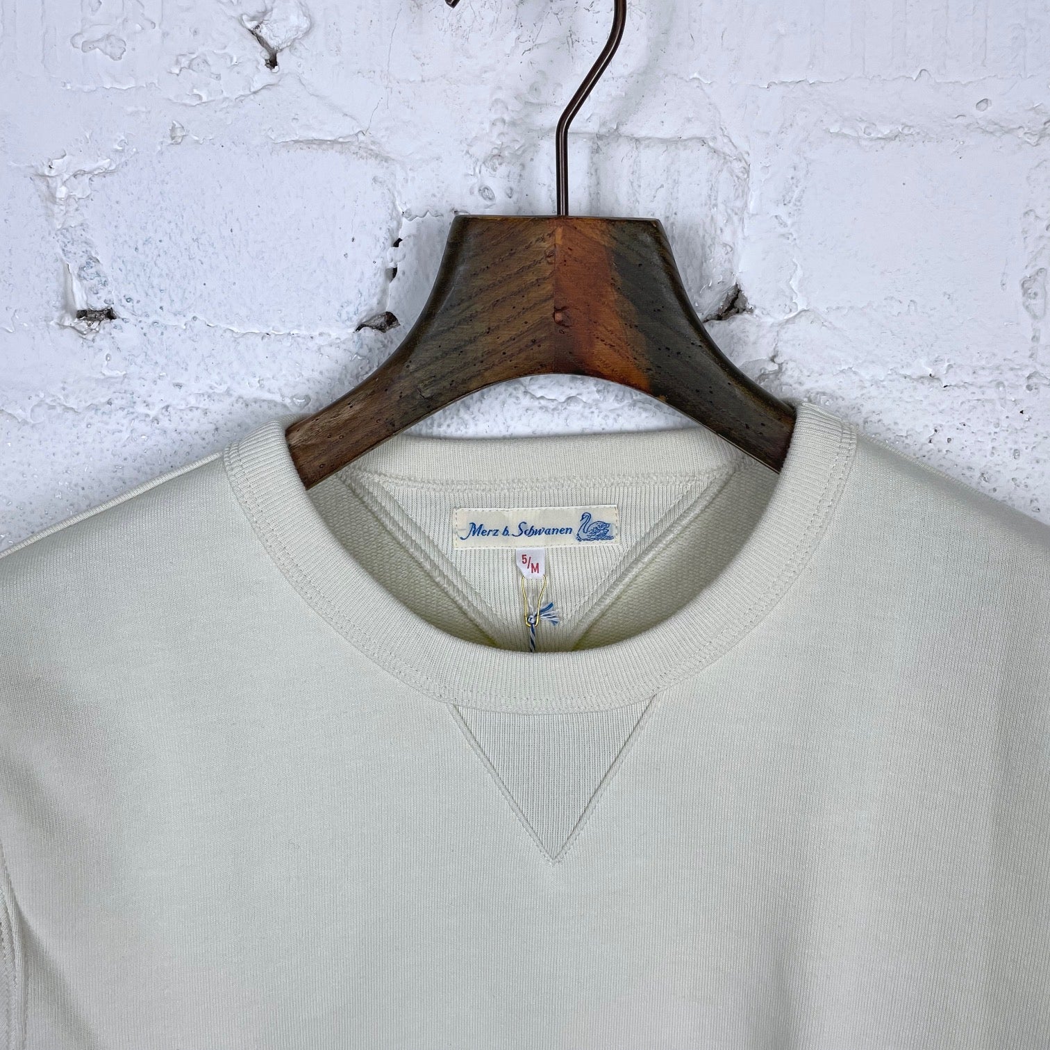 merz schwanen 346 sweatshirt oat - Main Image