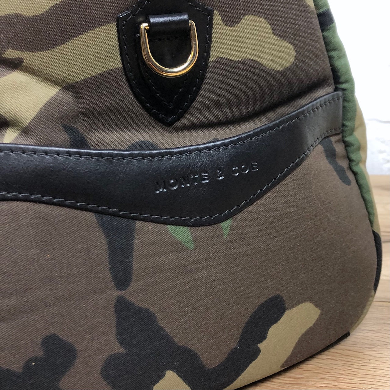 camo weekender bag monte coe made in canada – stuf|f-official