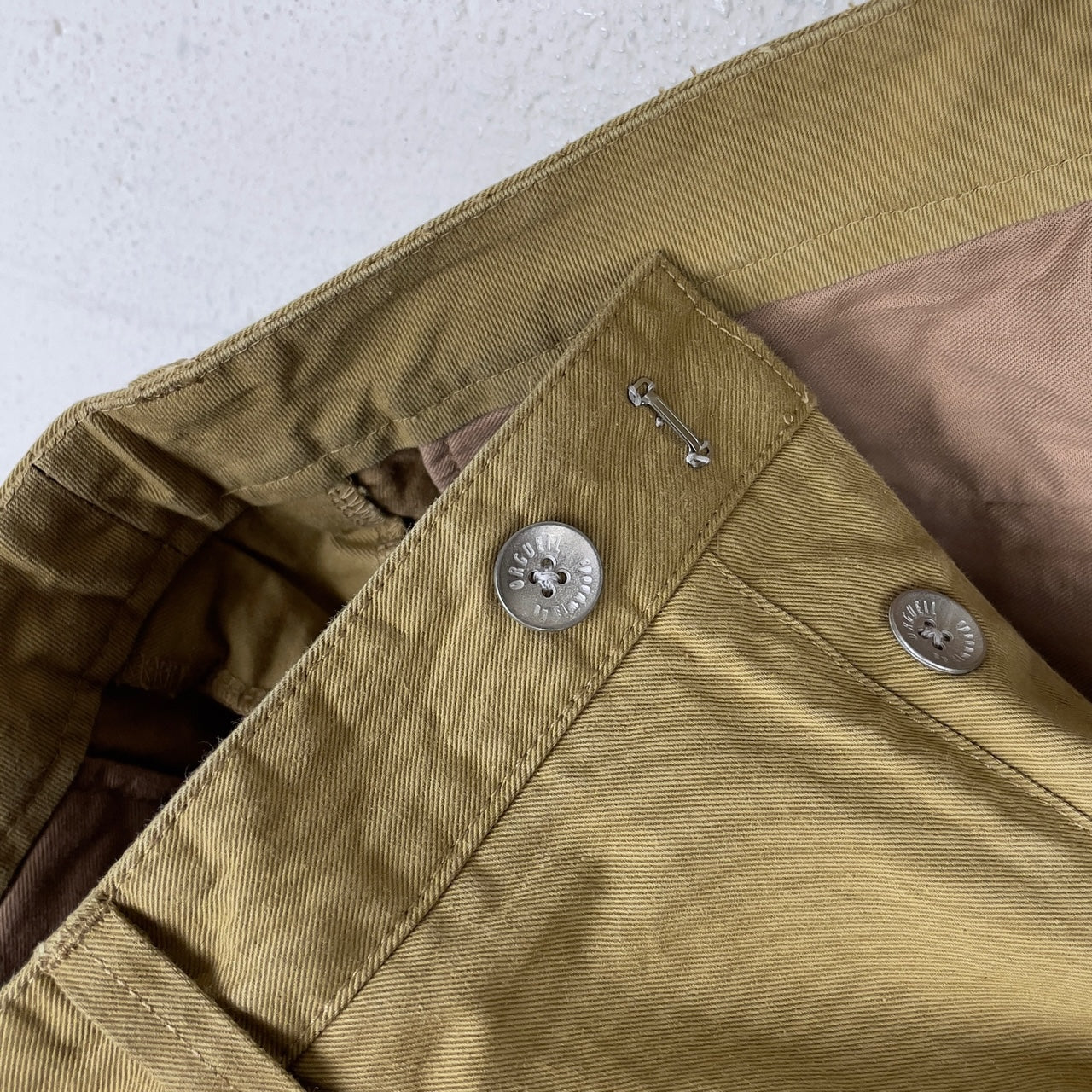 or-1076b french army chino trousers | orgueil | made in japan