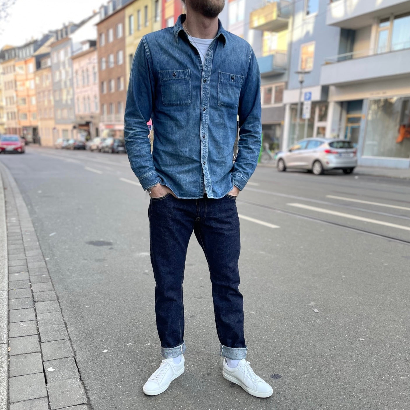 xx-013 slim tapered jean 14oz | pure japan blue | made in japan