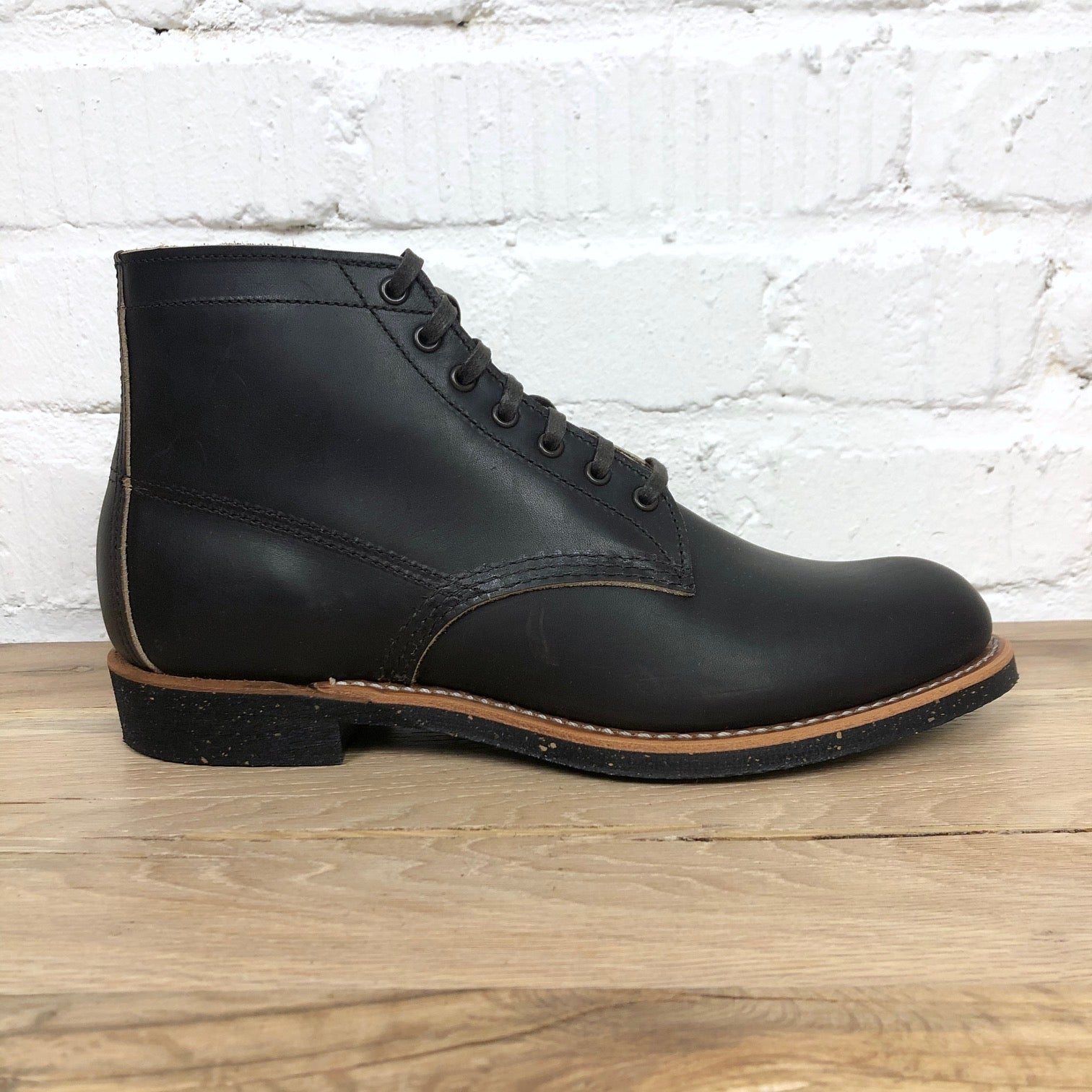 珍しい RED WING 9070 BLACK HARNESS US6 1/2 - メンズ