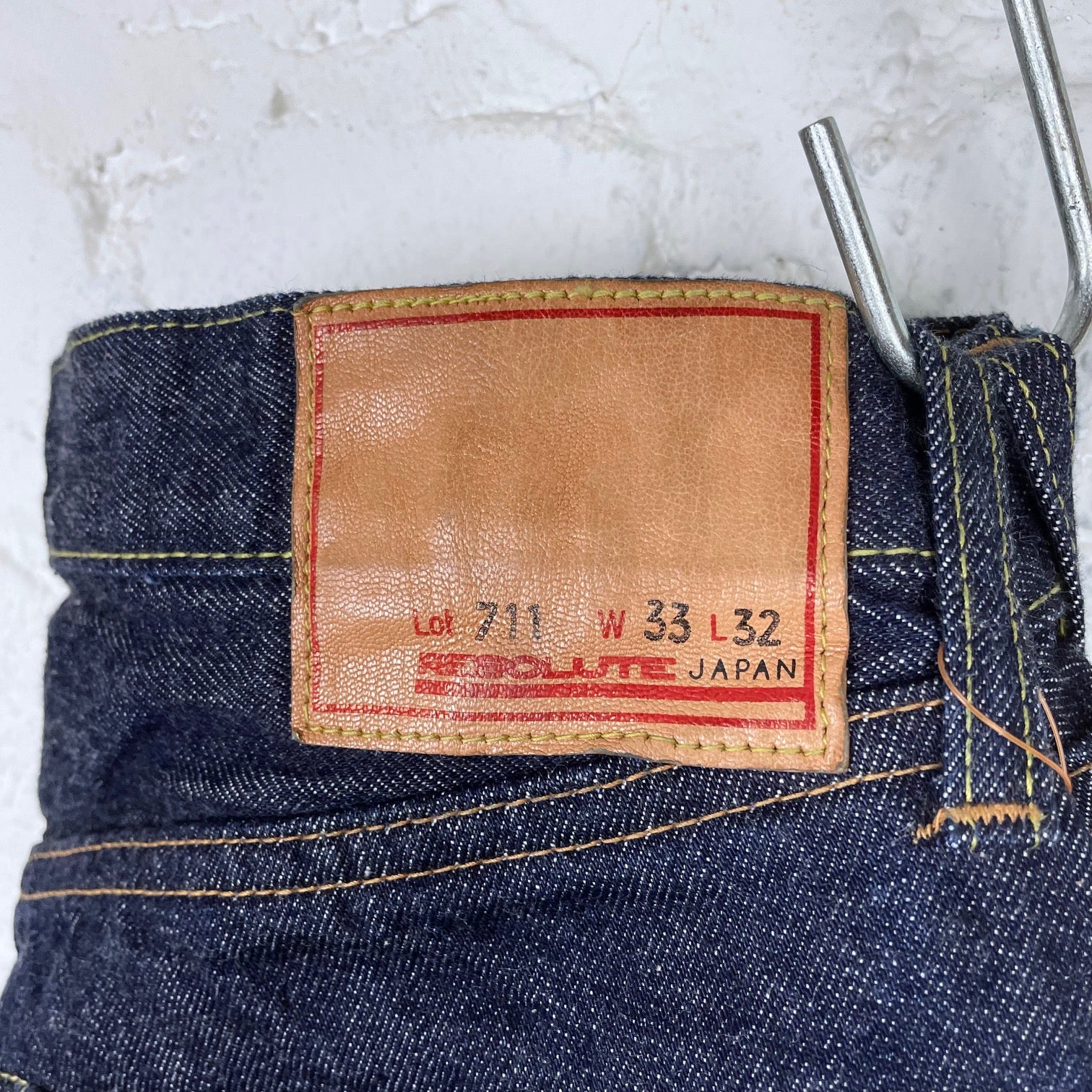 RESOLUTE 711 ストレートデニム W33 L32 711 | resolute | made in japan – stuf|f-official