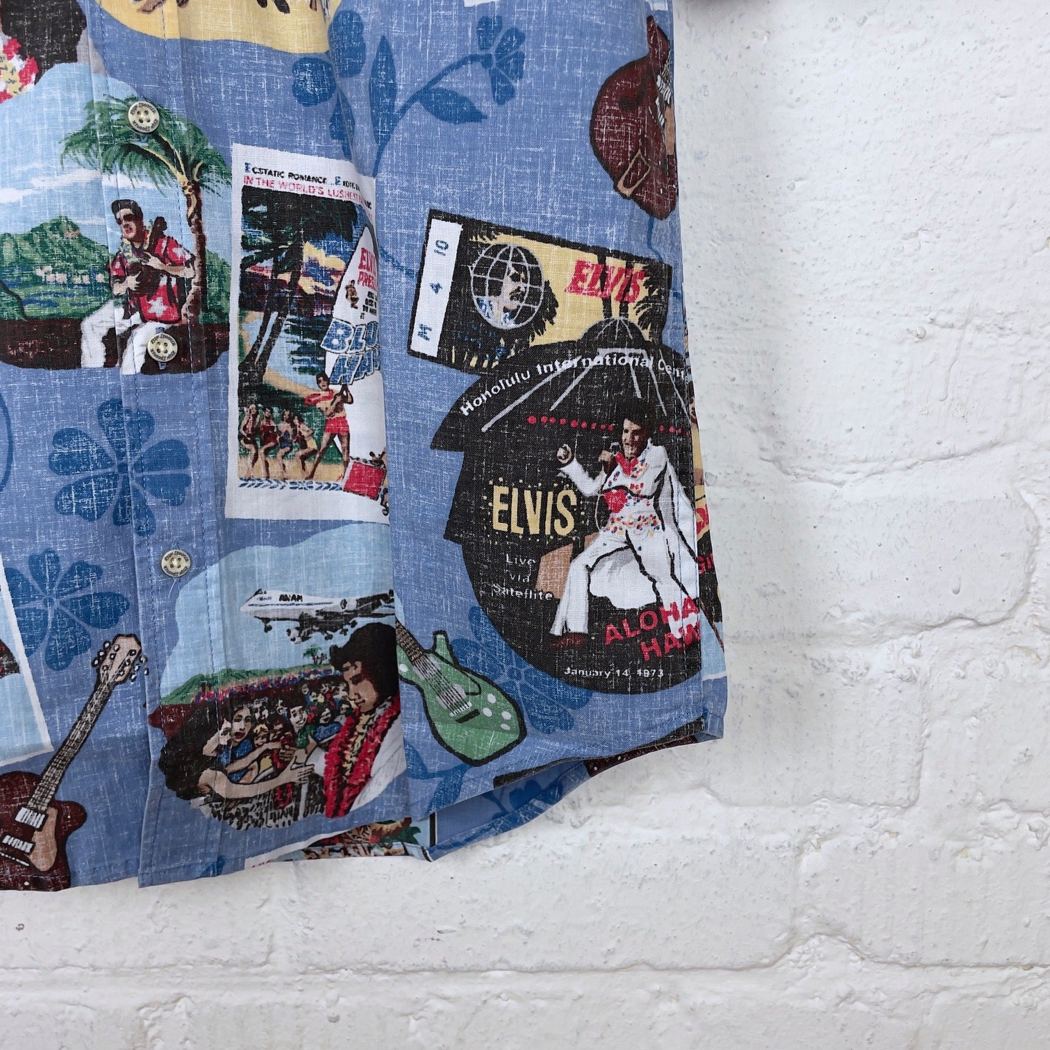 elvis in hawaii tailored shirt | reyn spooner | made in china