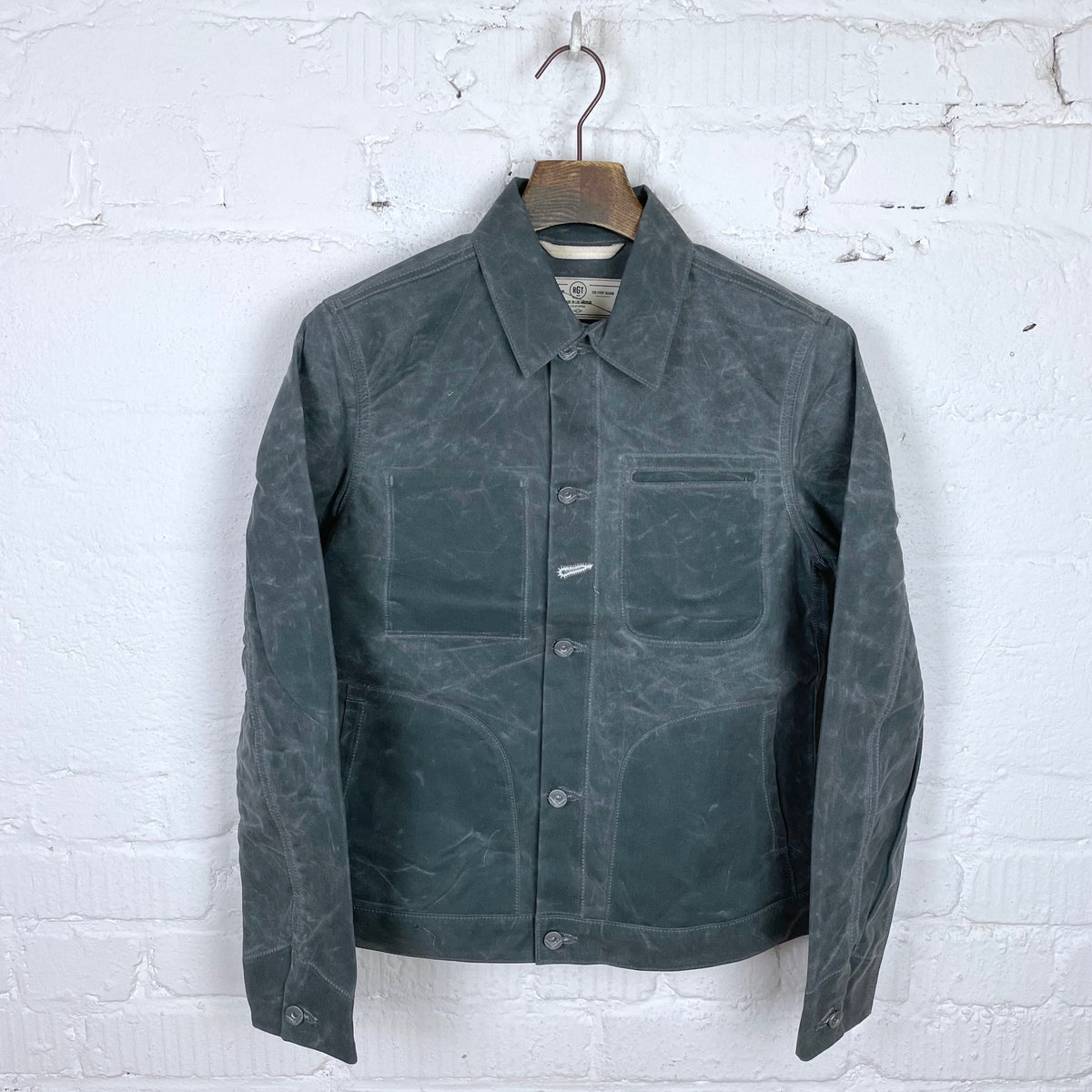supply jacket waxed canvas ridgeline grey | rogue territory | made in ...