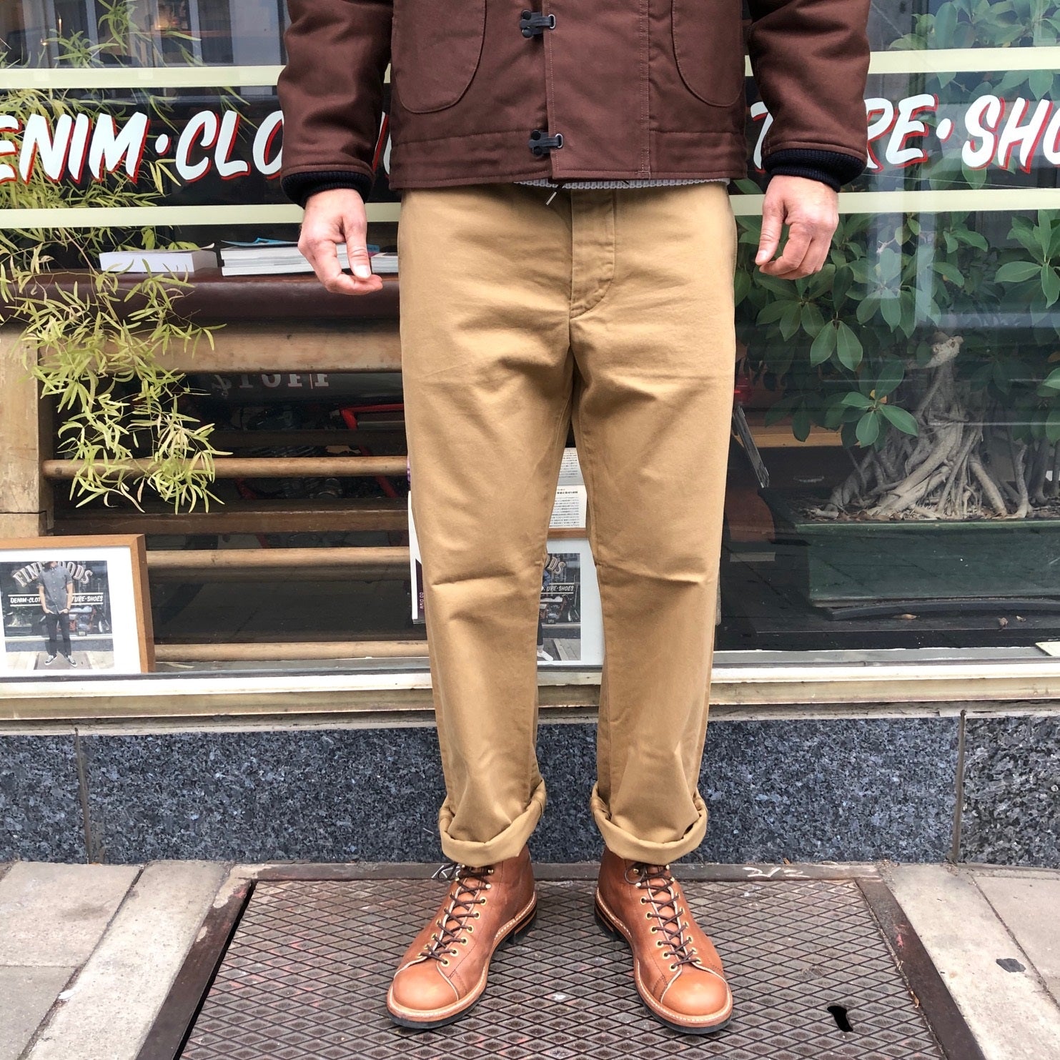 パンツ RRL Chino Khaki 32 Pants rrl-cotton-field-chino-pants-