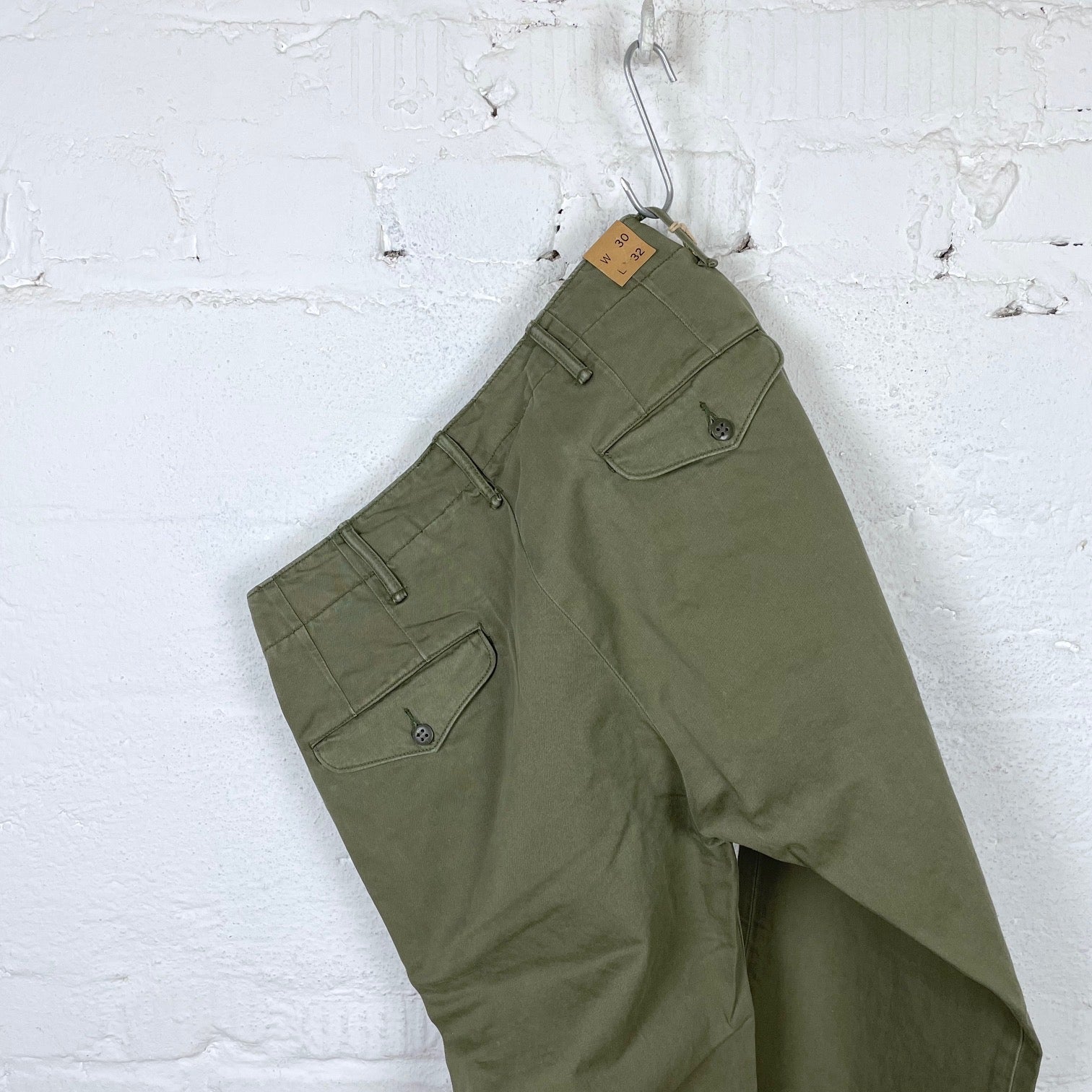 officer's chino olive | rrl | made in china – stuf|f-official
