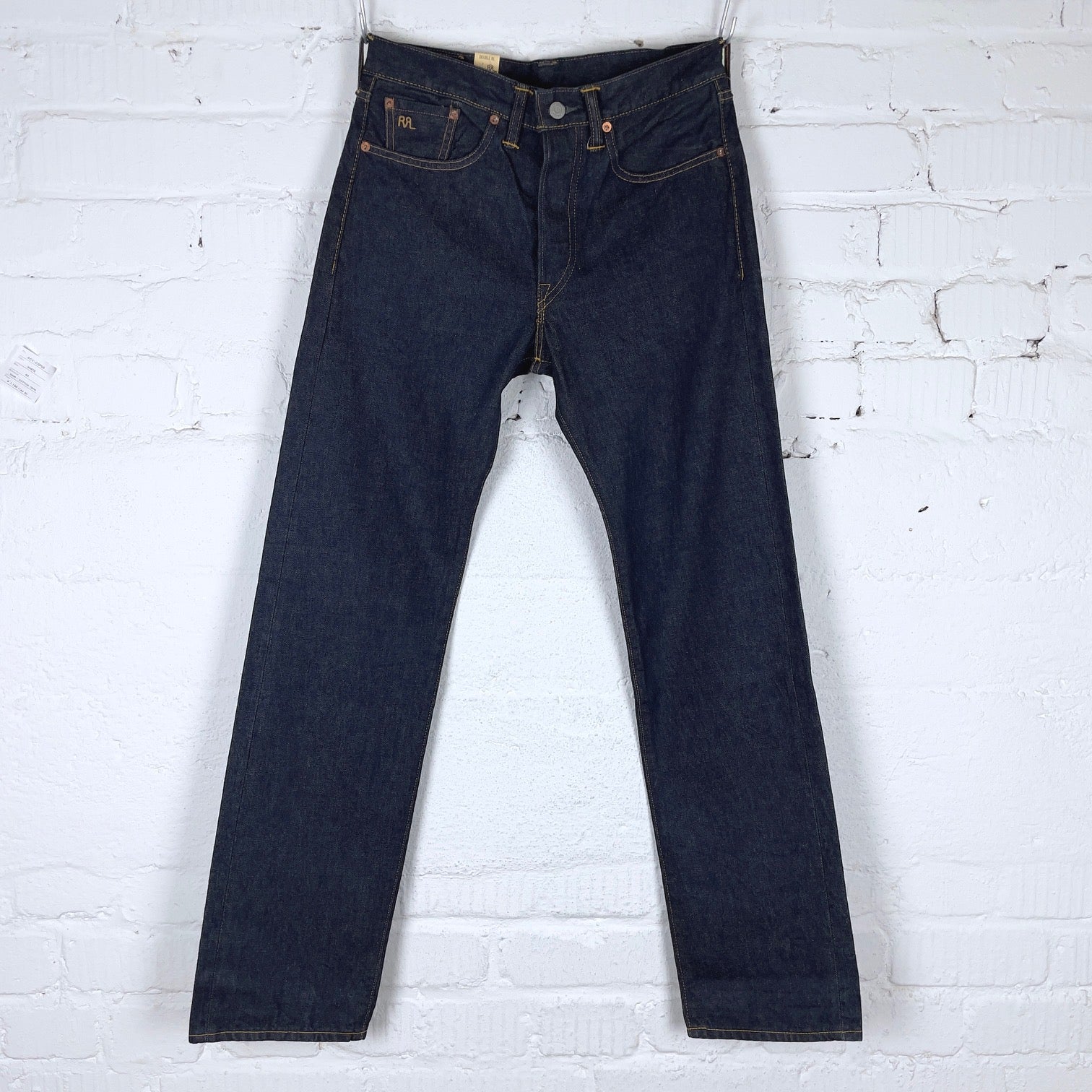 RRL vintage selvage straight denim usa製 RRL Straight Fit Selvedge 