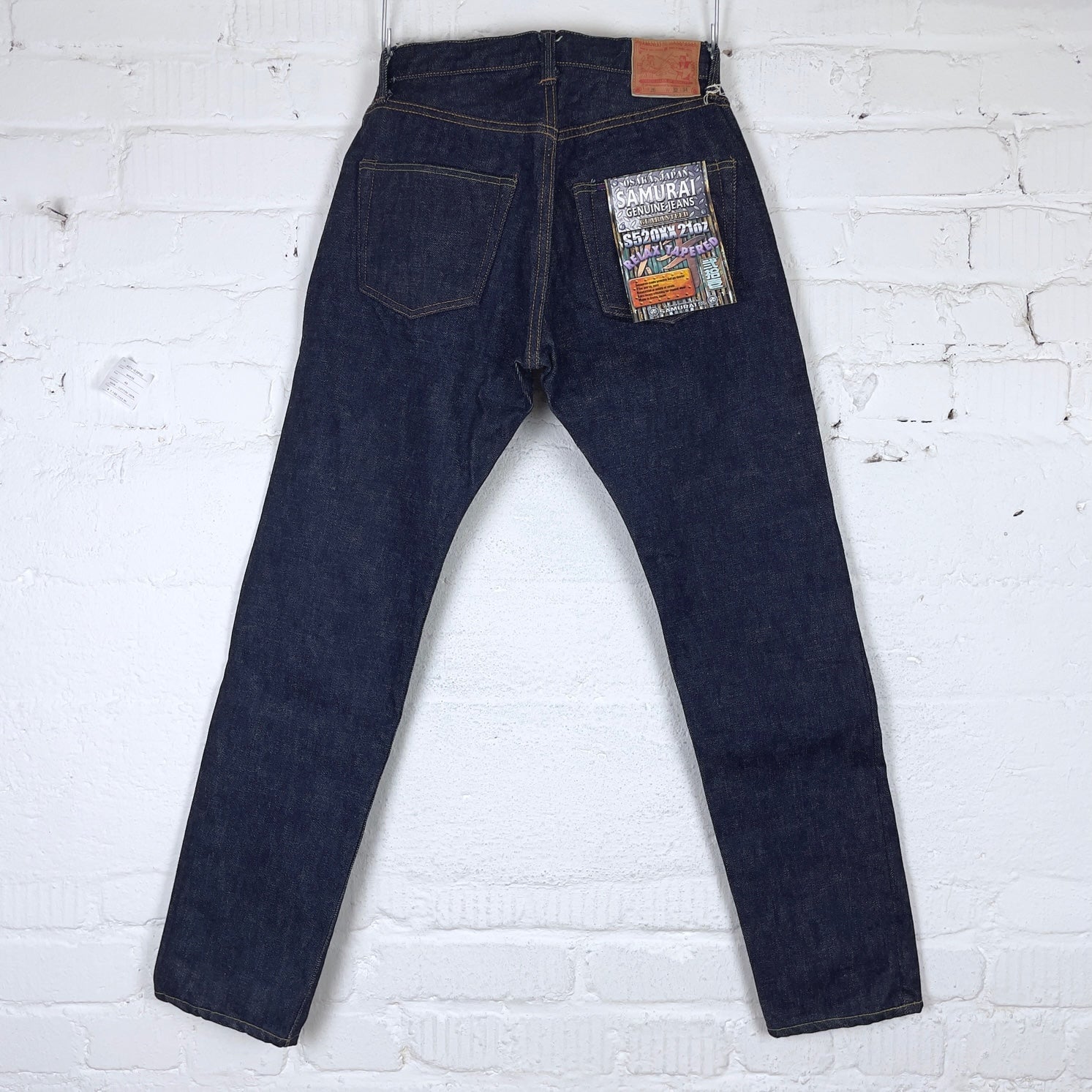 samurai | s520xx 21oz cho-kiwami jeans relaxed tapered – stuf|f